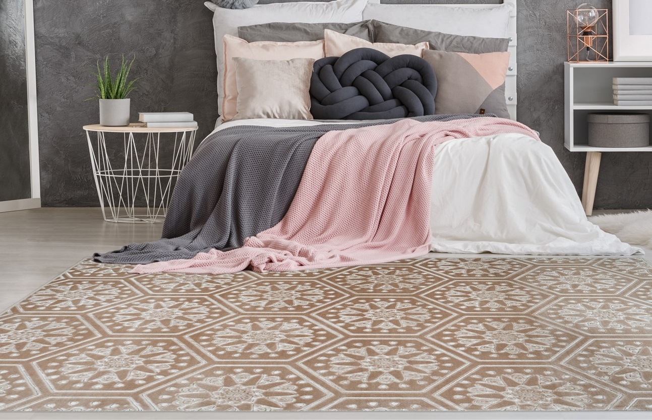 calo-deluxe Teppich »Latemar 300« rechteckig 7 mm Höhe weiche Fell Haptik, günstig online kaufen