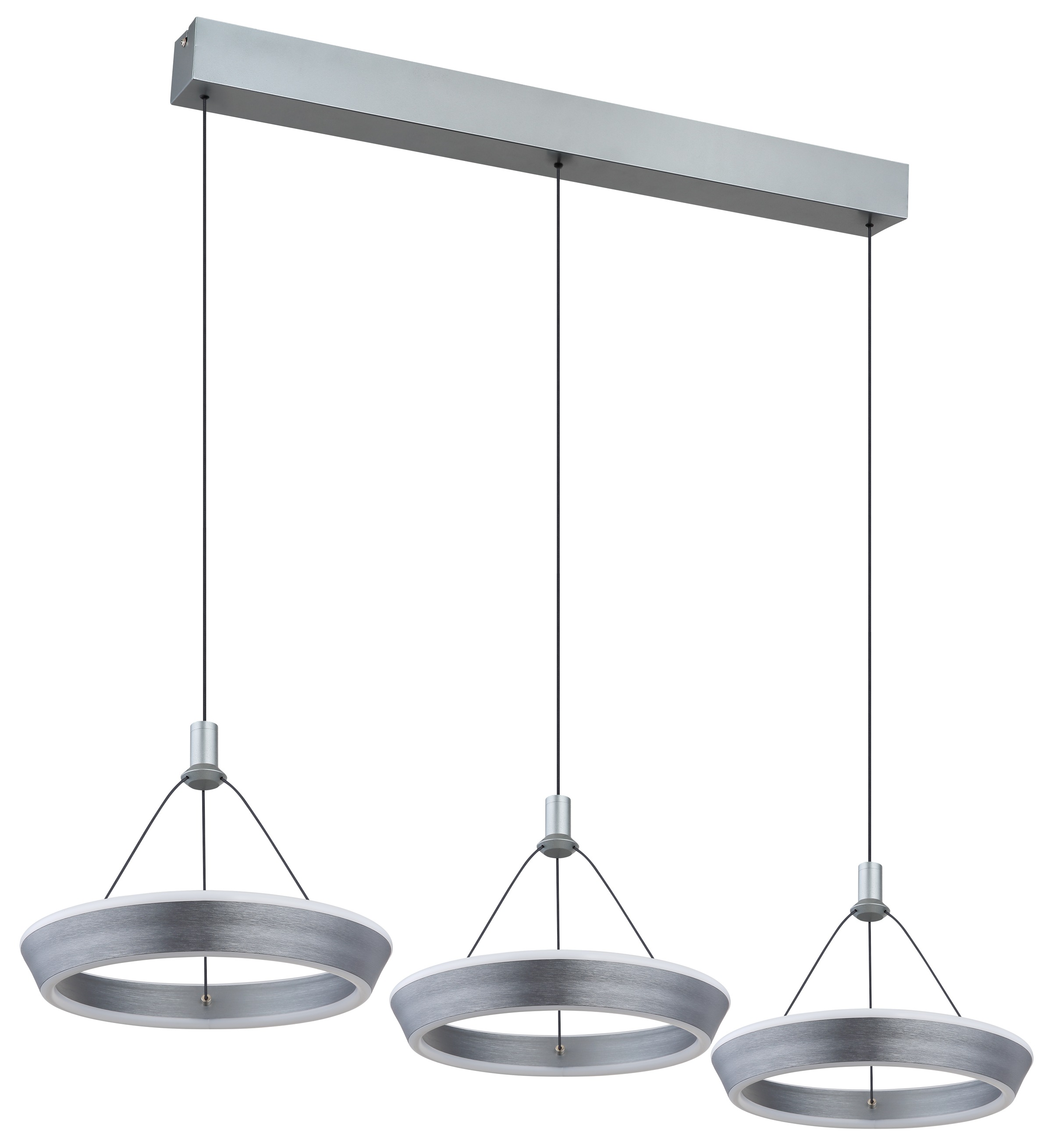 GLOBO LIGHTING LED Pendelleuchte »FERRA«, Leuchtmittel LED-Modul | LED fest integriert, Hängelampe/Hängeleuchte/Wohnzimmer/Esstisch/elegant