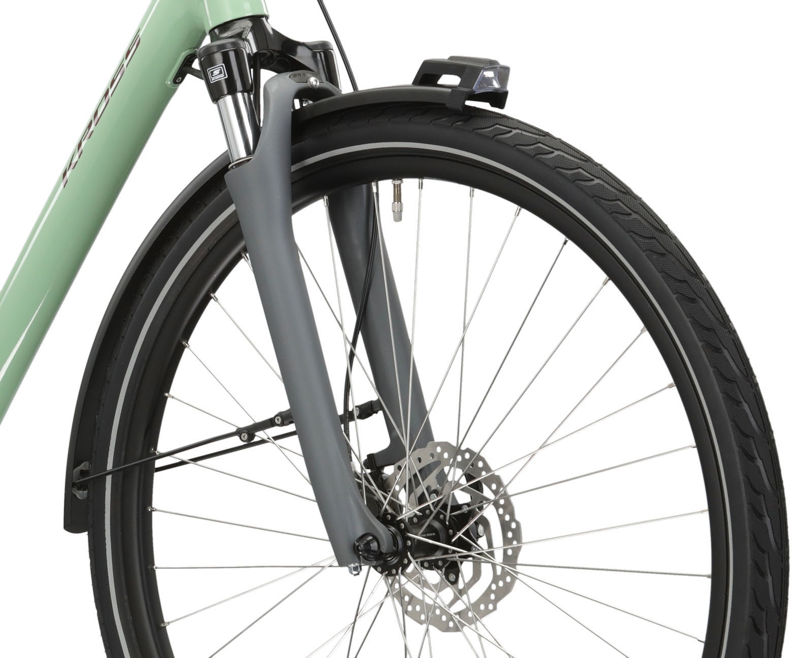 Kross »E-Citybike Sentio Hybrid 4.0 28 Zoll grün - Shimano Mittelmotor« 7 Gang Shimano NEXUS Schaltwerk Nabenschaltung Mittelmotor 250 W SHIMANO 36 V/250 W, Mittelmotor DU-E500