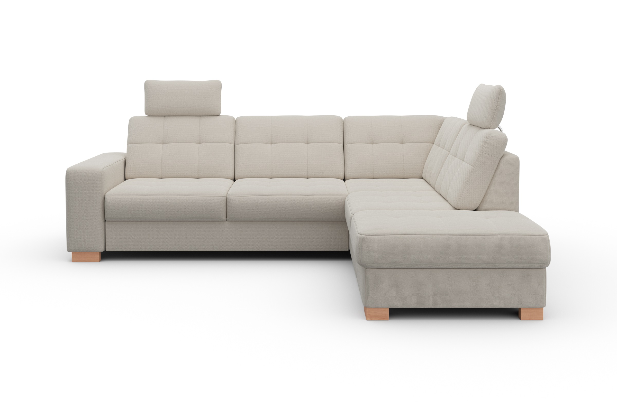 sit&more Ecksofa »Quincy L-Form«, wahlweise mit Bettfunktion und Bettkasten günstig online kaufen