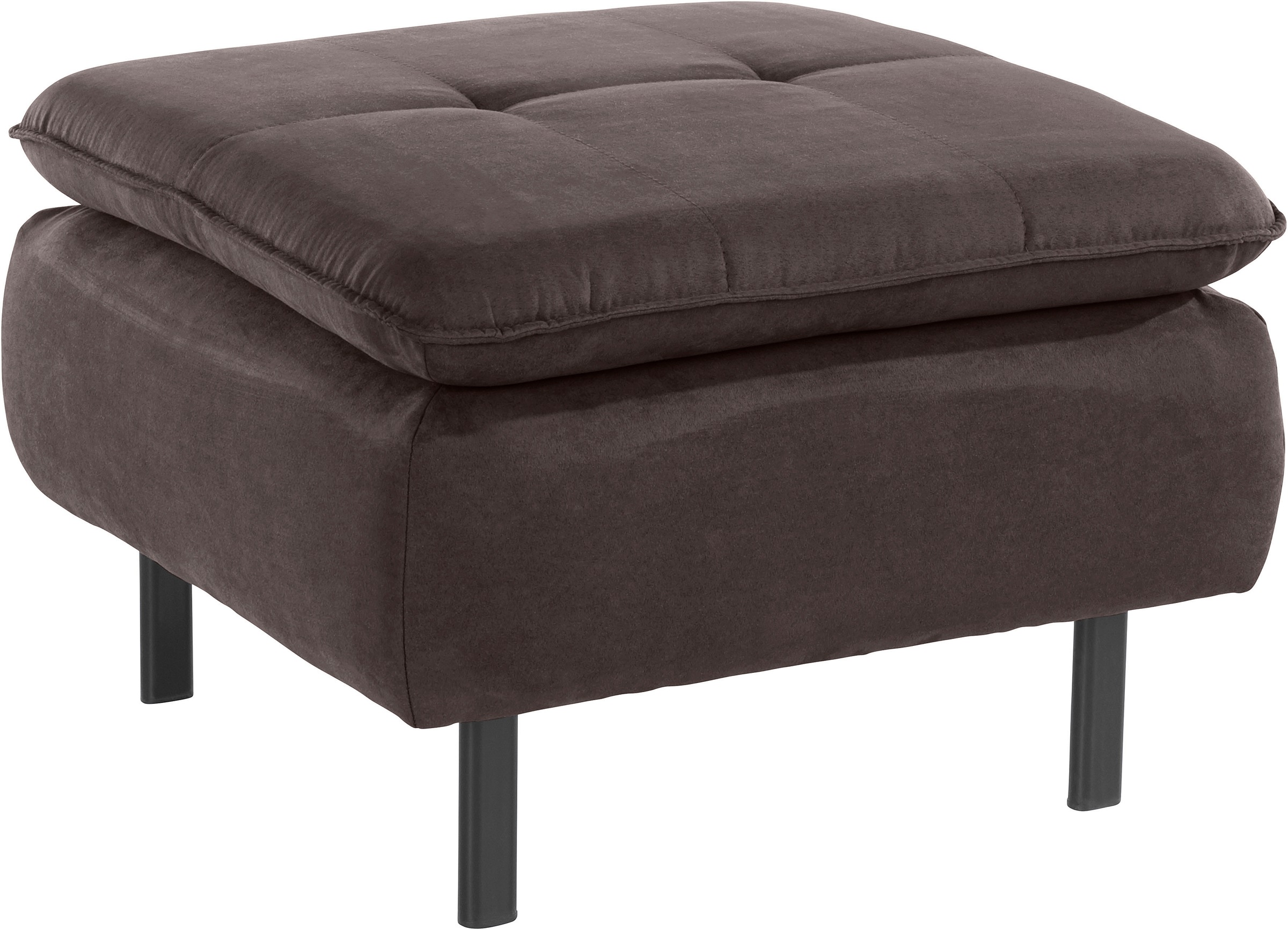 INOSIGN Polsterhocker »Birkholm«, passend zur Serie "Birkholm", B/T/H: 65/65/44 cm