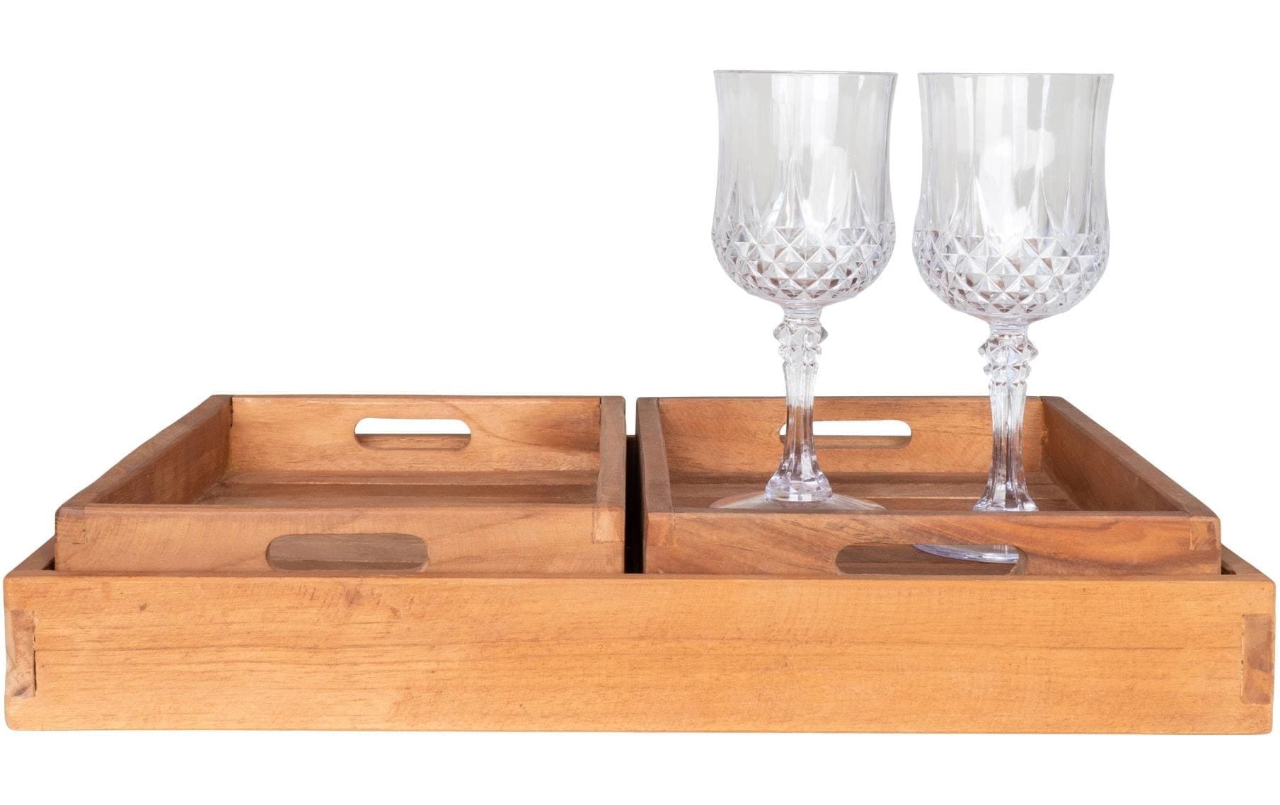 House Nordic Tablett »Faro 3-er Set«