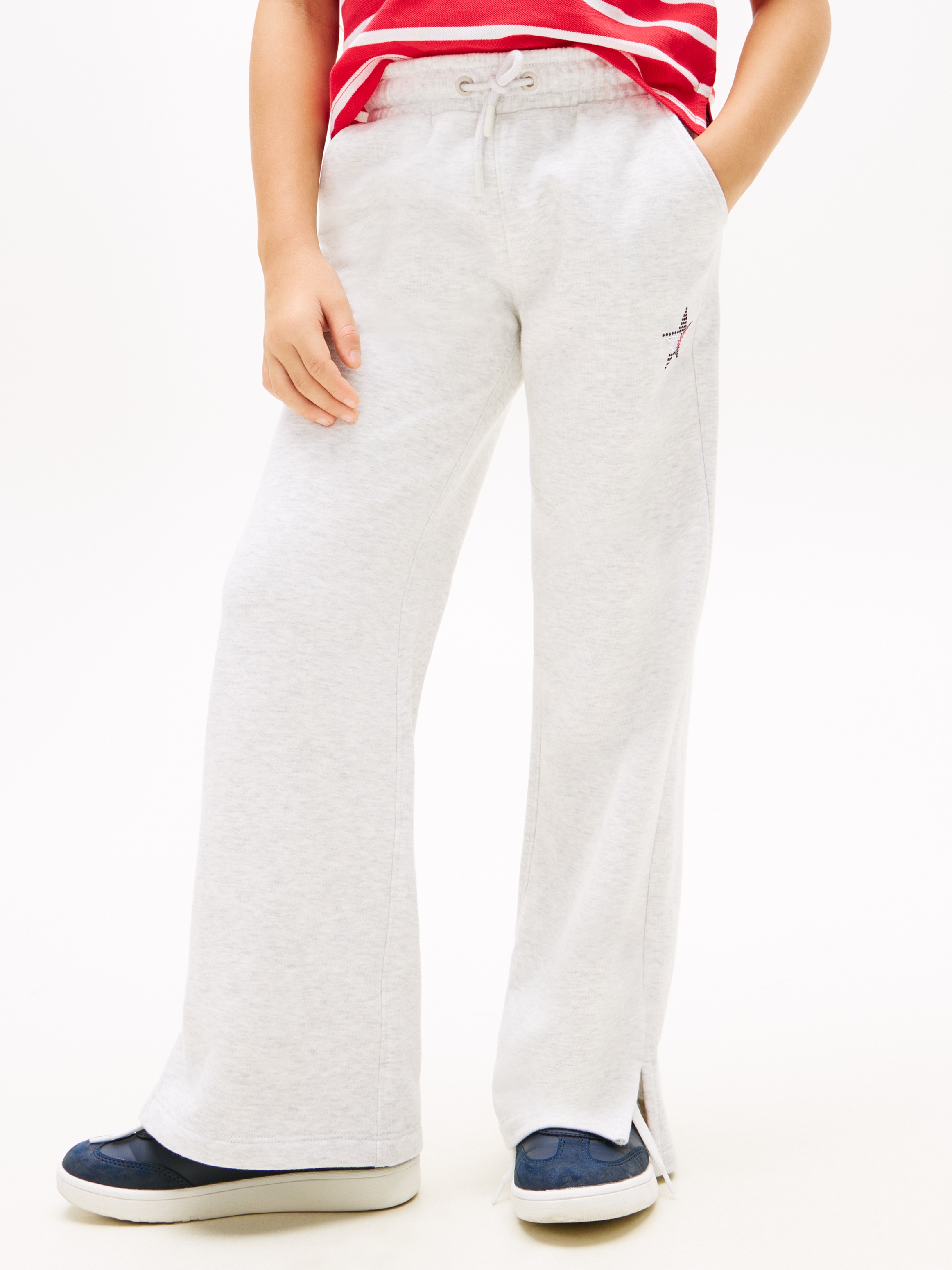 Tommy Hilfiger Jogginghose »STAR SWEATPANT«  Kinder bis 16 Jahre, mit Strass-Label, loose fit