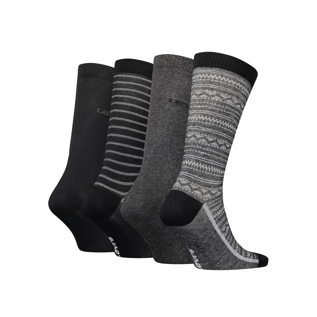 Levi's® Socken, (Packung, 4 Paar)