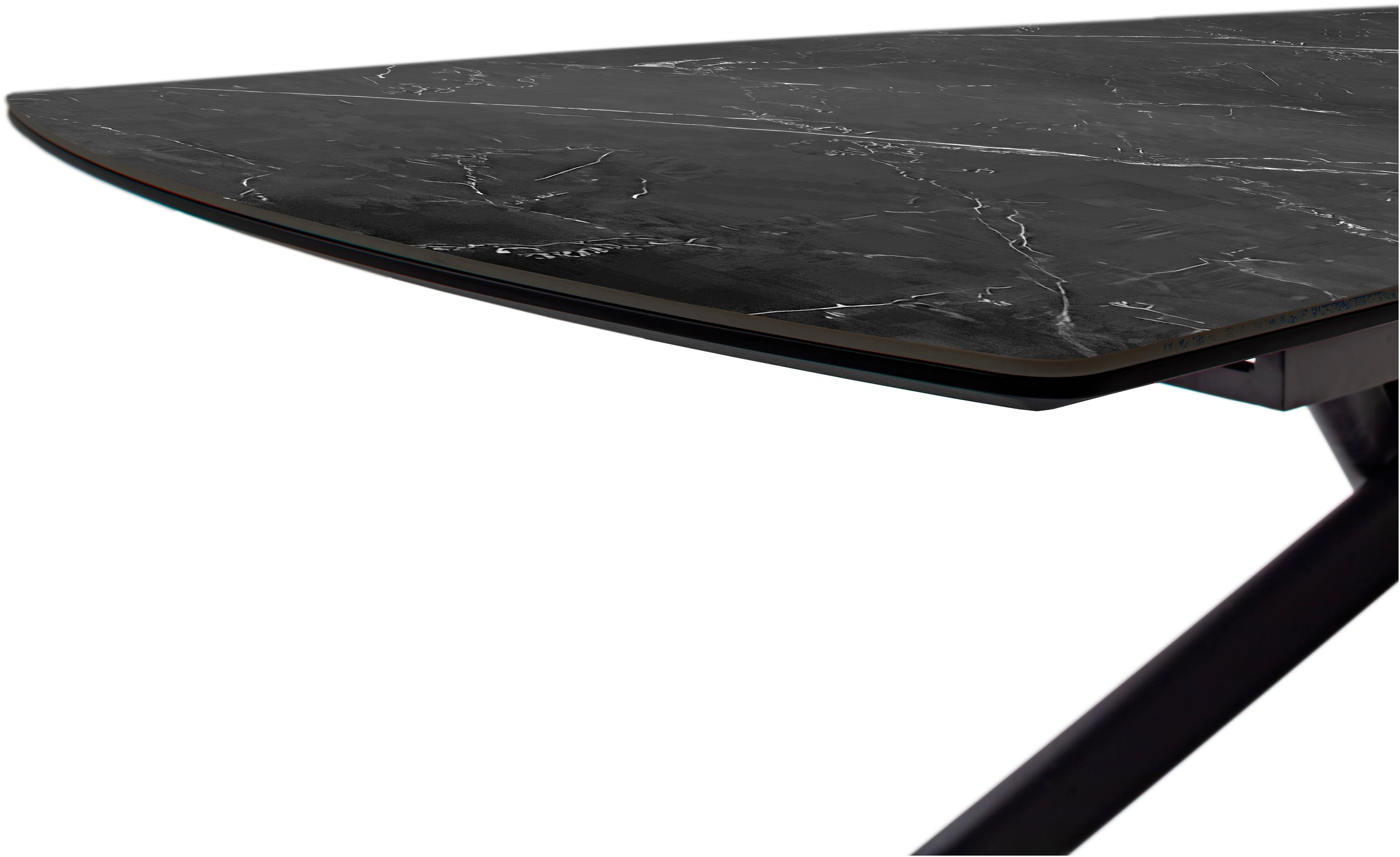 MCA furniture Esstisch »VANINO Auszugtisch 180-230 cm marmoriert«, (1 St.), Keramik,Metall,Synchronauszug,ausziehbar,8-10 Personen