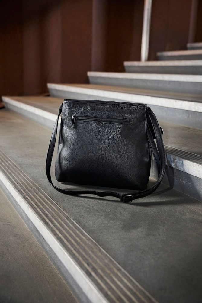 Rieker Umhängetasche, Schultertasche, Damen Handtasche mit zwei Hauptfächern