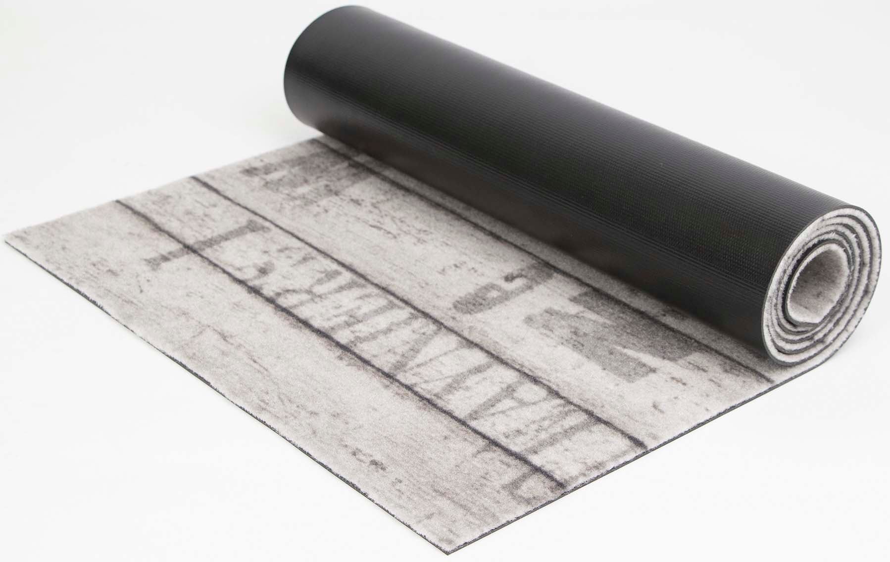 Primaflor-Ideen in Textil Küchenläufer »WOOD« rechteckig 6,5 mm Höhe Holz Motiv, Größe 50x150 cm, rutschhemmend, waschbar, Küche