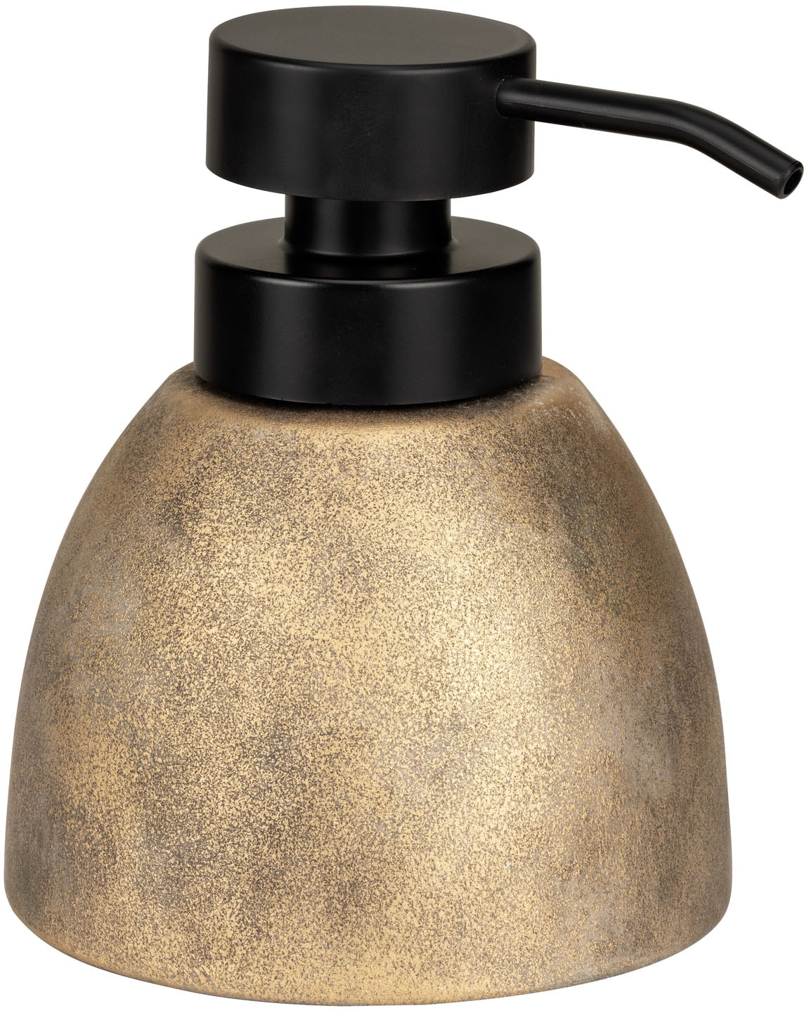 WENKO Seifenspender »Tremea« Dosierspender in matter Bronze-Optik, hochwertige Keramik, 300 ml