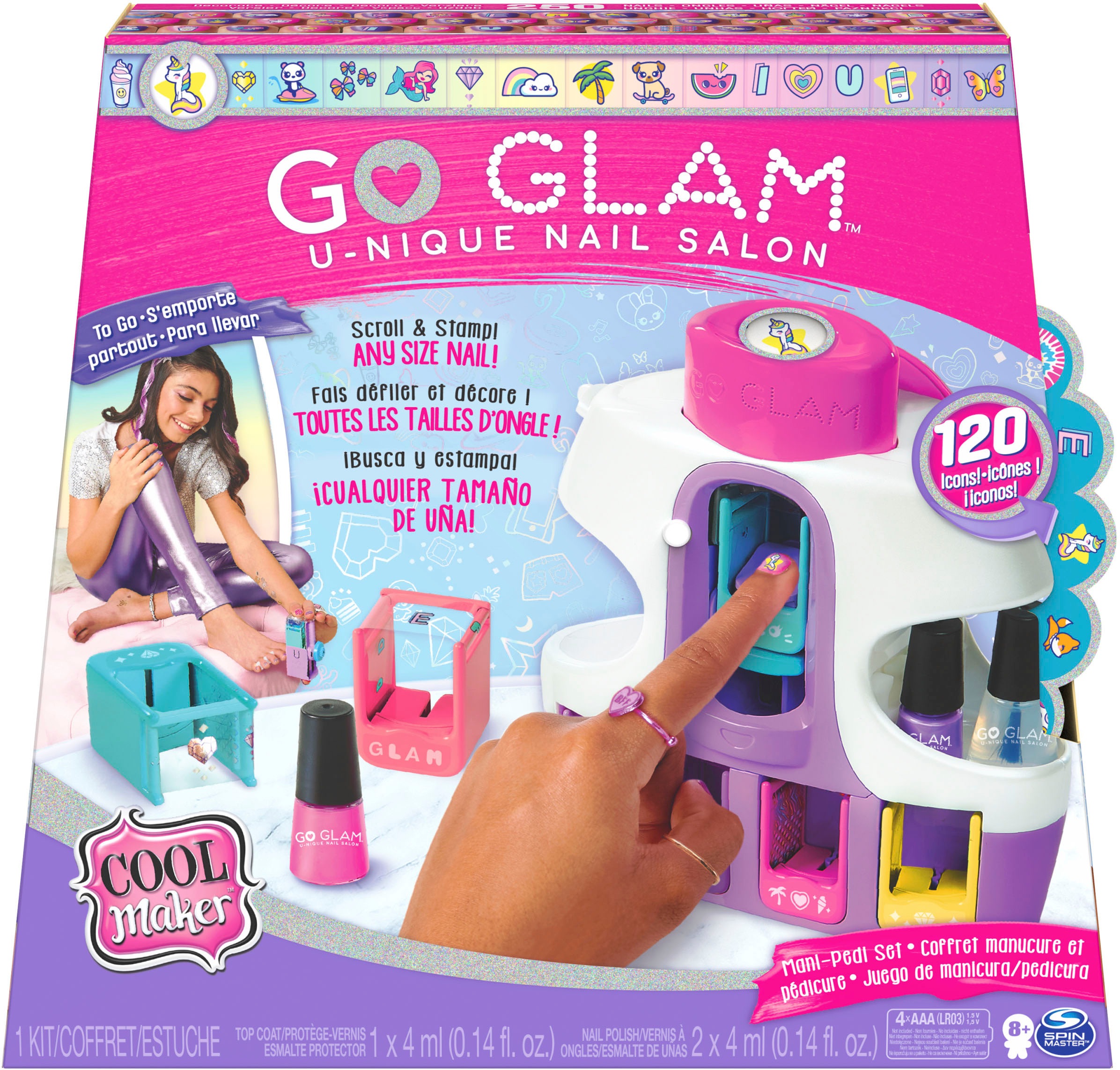 Spin Master Kreativset »Go Glam - U-Nique Nail Salon«
