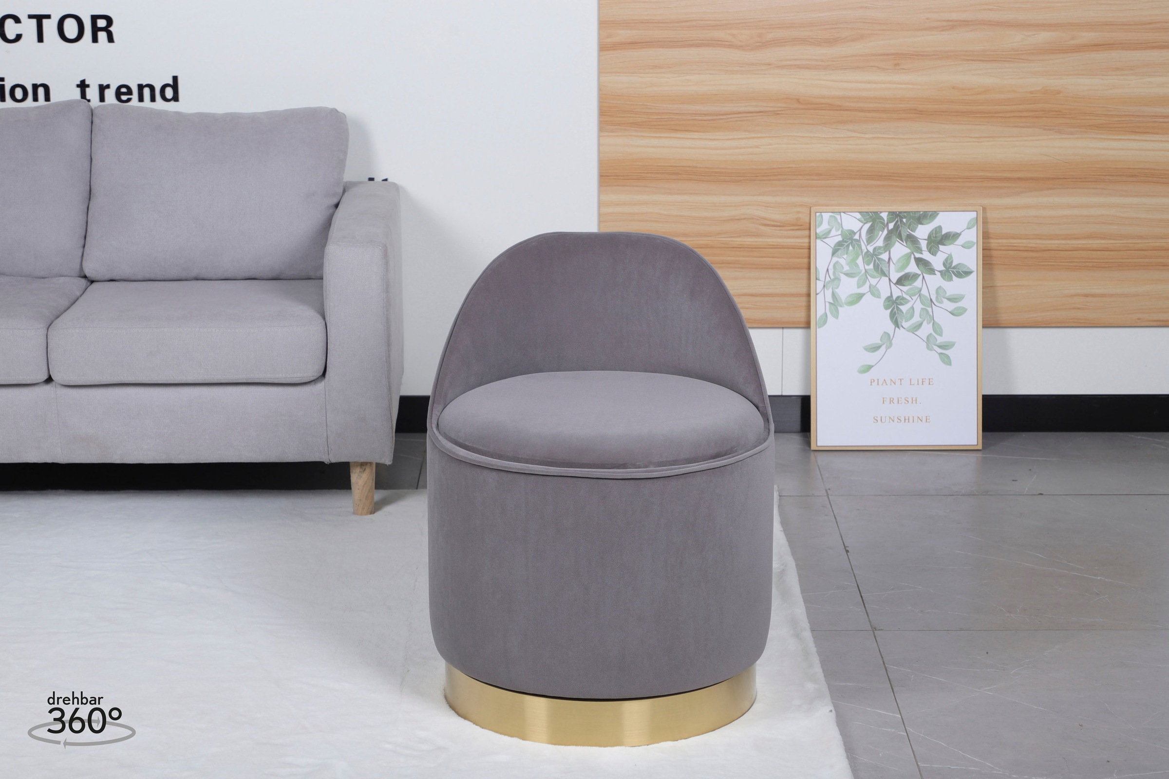 Kayoom Sessel »Drehhocker Viktor 125,Drehhocker in modernem Design,Stauraum günstig online kaufen