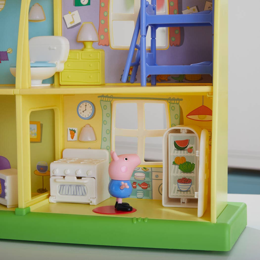 Hasbro Spielwelt »Peppa Pig, Peppas Tag-und-Nacht-Haus«, mit Licht- und Soundeffekten