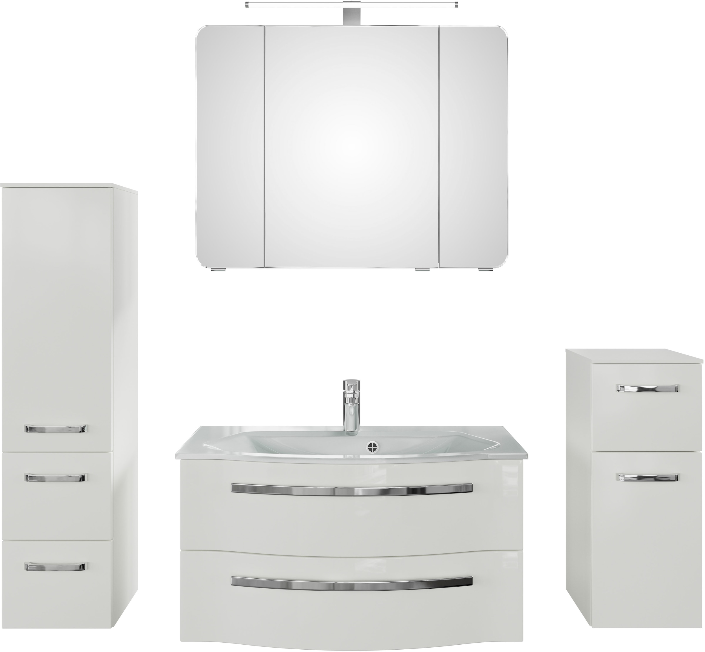 Saphir Badmöbel-Set »Serie 4005«, (Set, 5 St.), Badmöbel-Set Serie 4005, vo günstig online kaufen