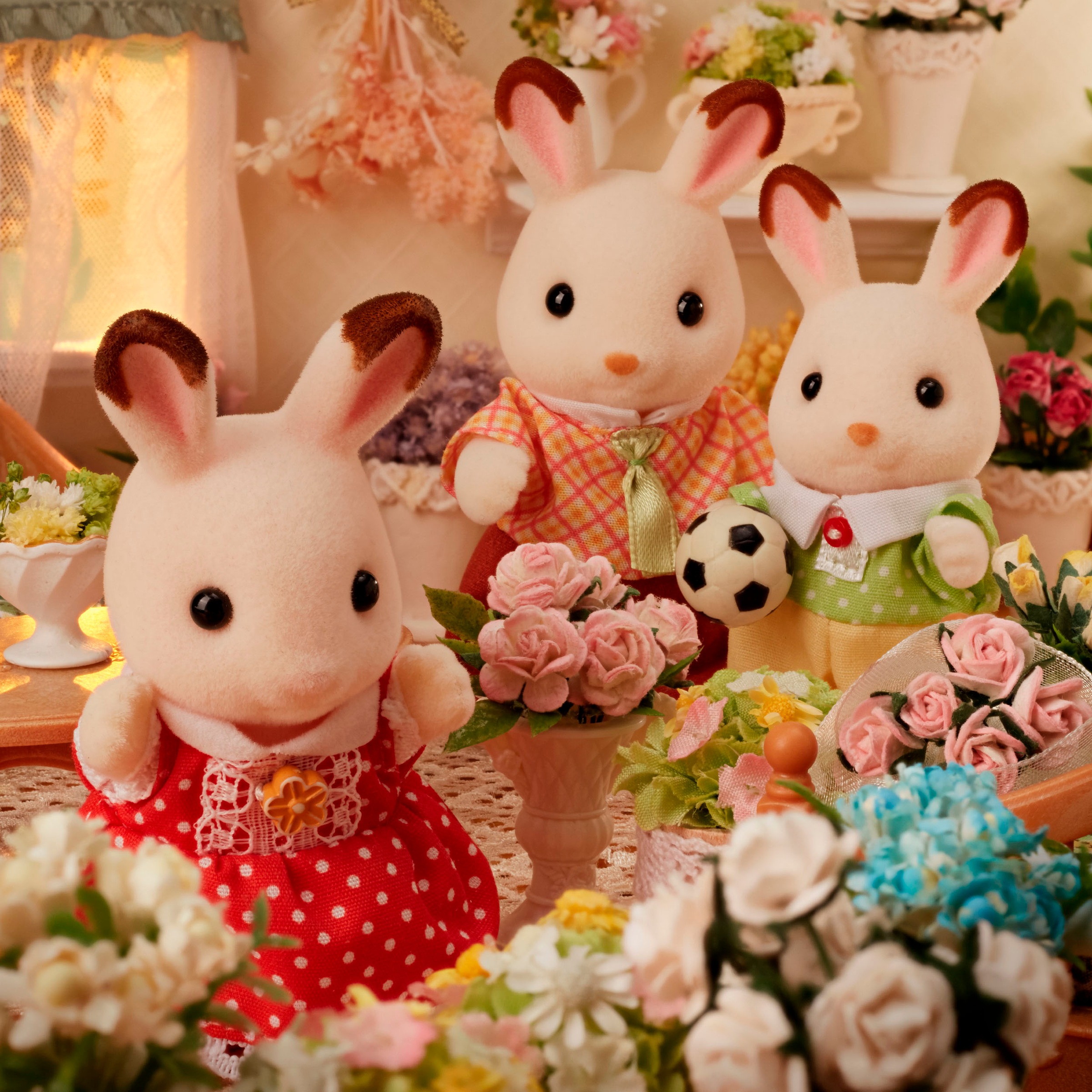 Sylvanian Families Spielfigur »Spielset Schokoladenhasen Familie NEU (5655)«