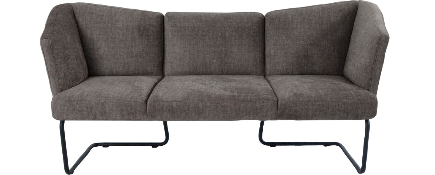 K+W Komfort & Wohnen Polsterbank "Mikkado Tube" in abgerundeter Form, Rundr günstig online kaufen