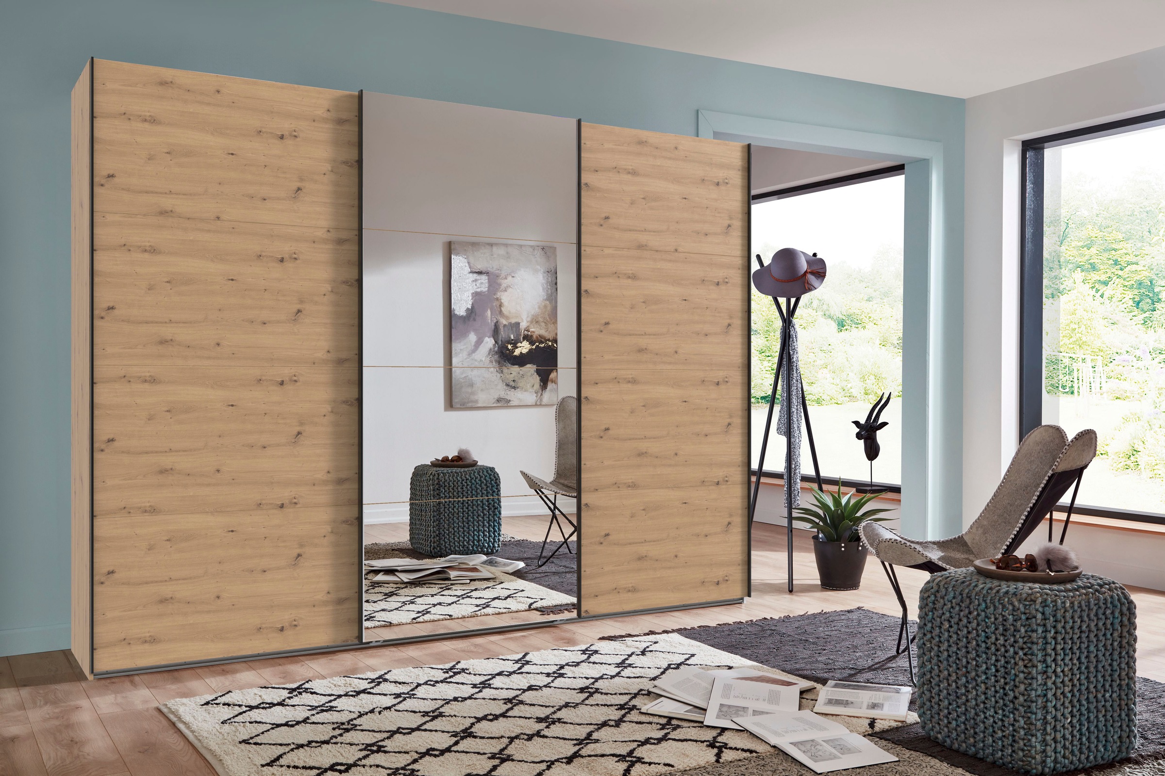Wimex Kleiderschrank »Mugano, Made in Germany, Lieferung bis in Deine Etage günstig online kaufen