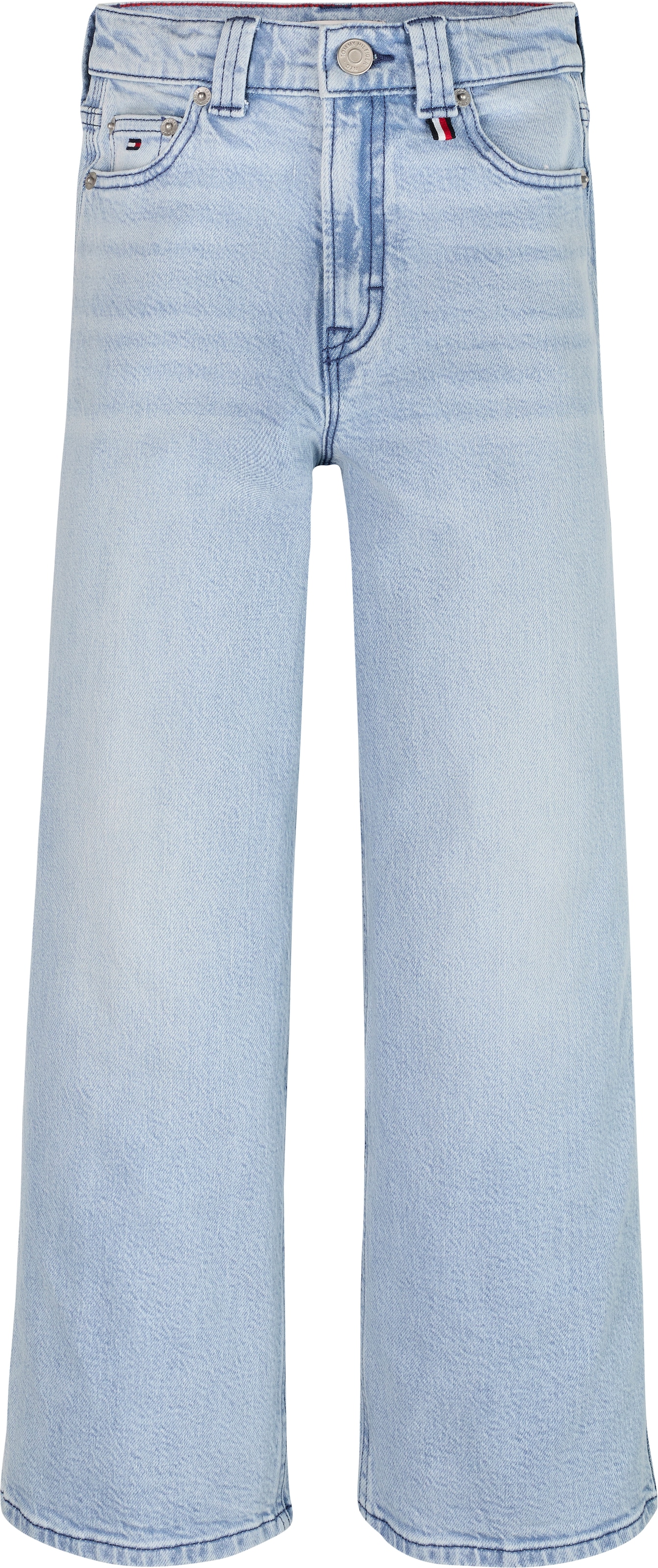 Tommy Hilfiger Weite Jeans »MABEL BLEACH«, in hellblauer Waschung