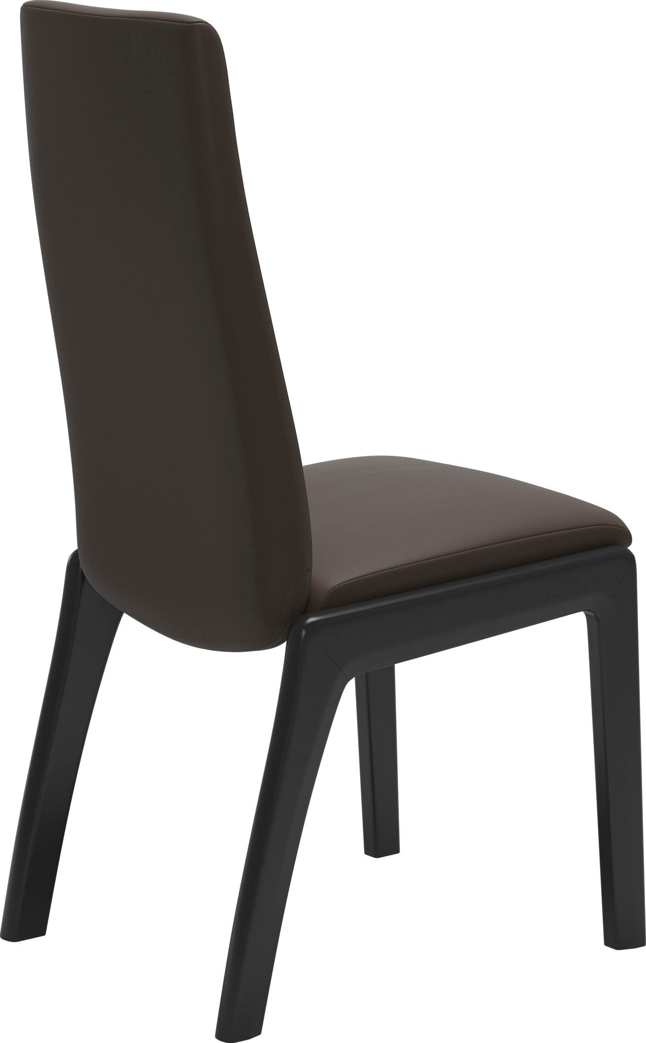 Stressless® Polsterstuhl »Laurel«, Leder BATICK, High Back, Größe M, mit abgerundeten Beinen in Schwarz