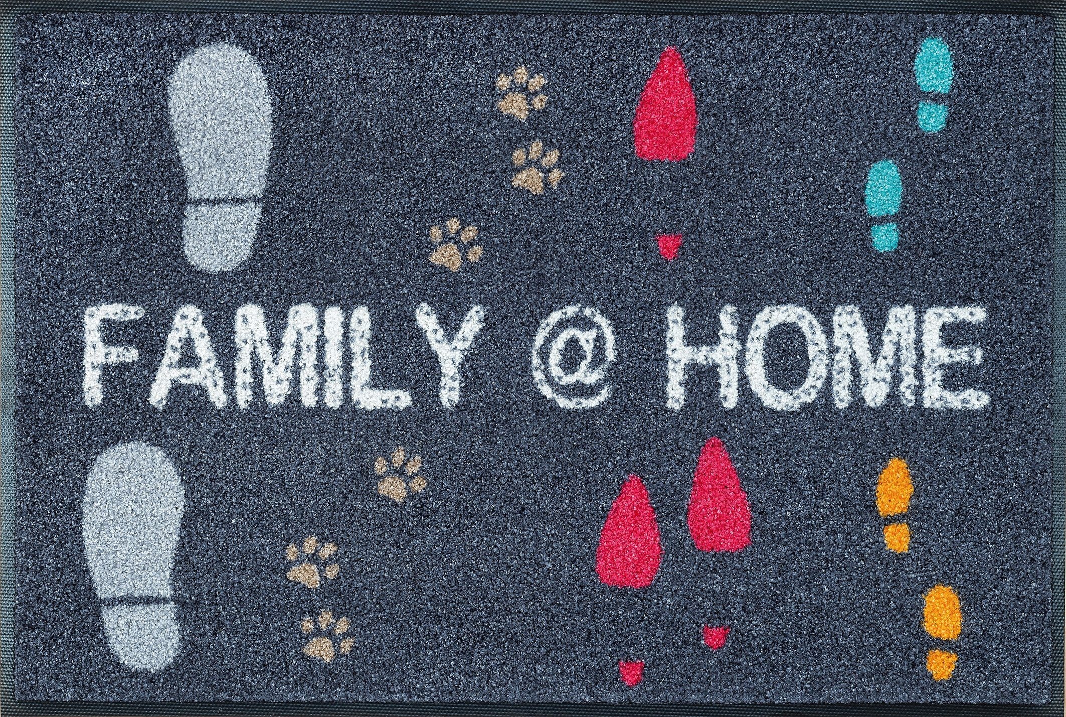 wash+dry by Kleen-Tex Fußmatte Family @ günstig online kaufen