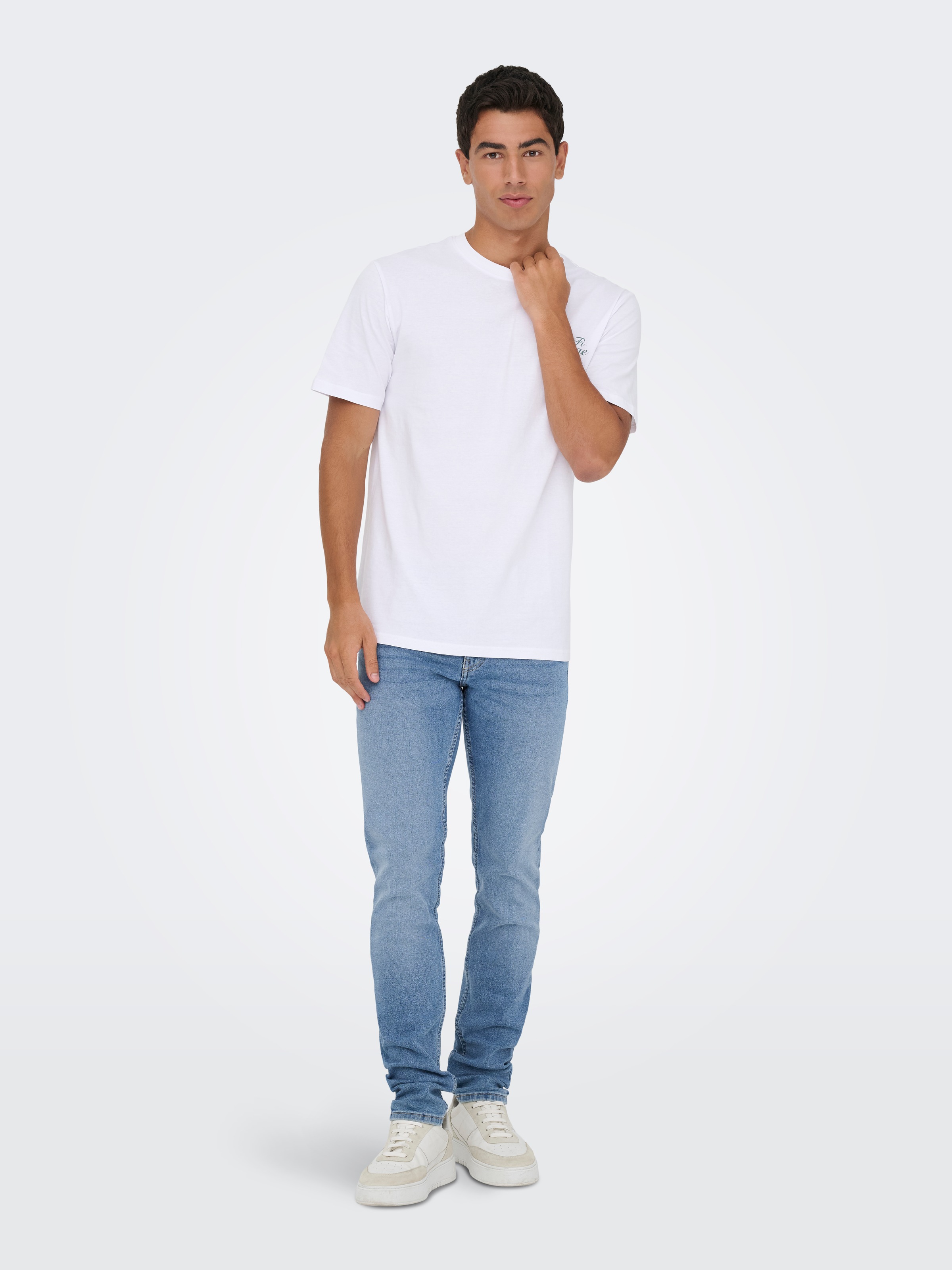 ONLY & SONS »ONSLOOM SLIM 5748 EY BOX JEANS MU« Baumwollmischung, slim fit