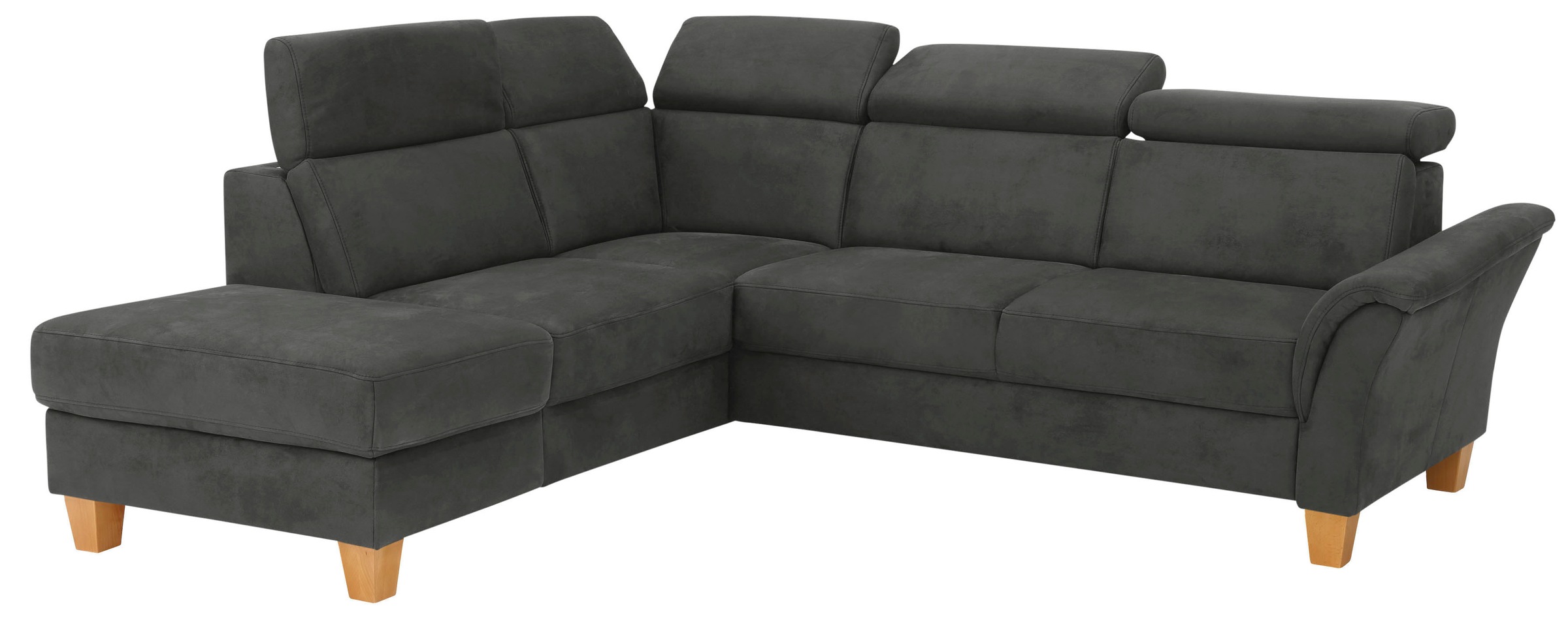 Home affaire Ecksofa »Conville L-Form«, Federkern, wahlweise mit Bettfunktion und Bettkasten bzw. Stauraum