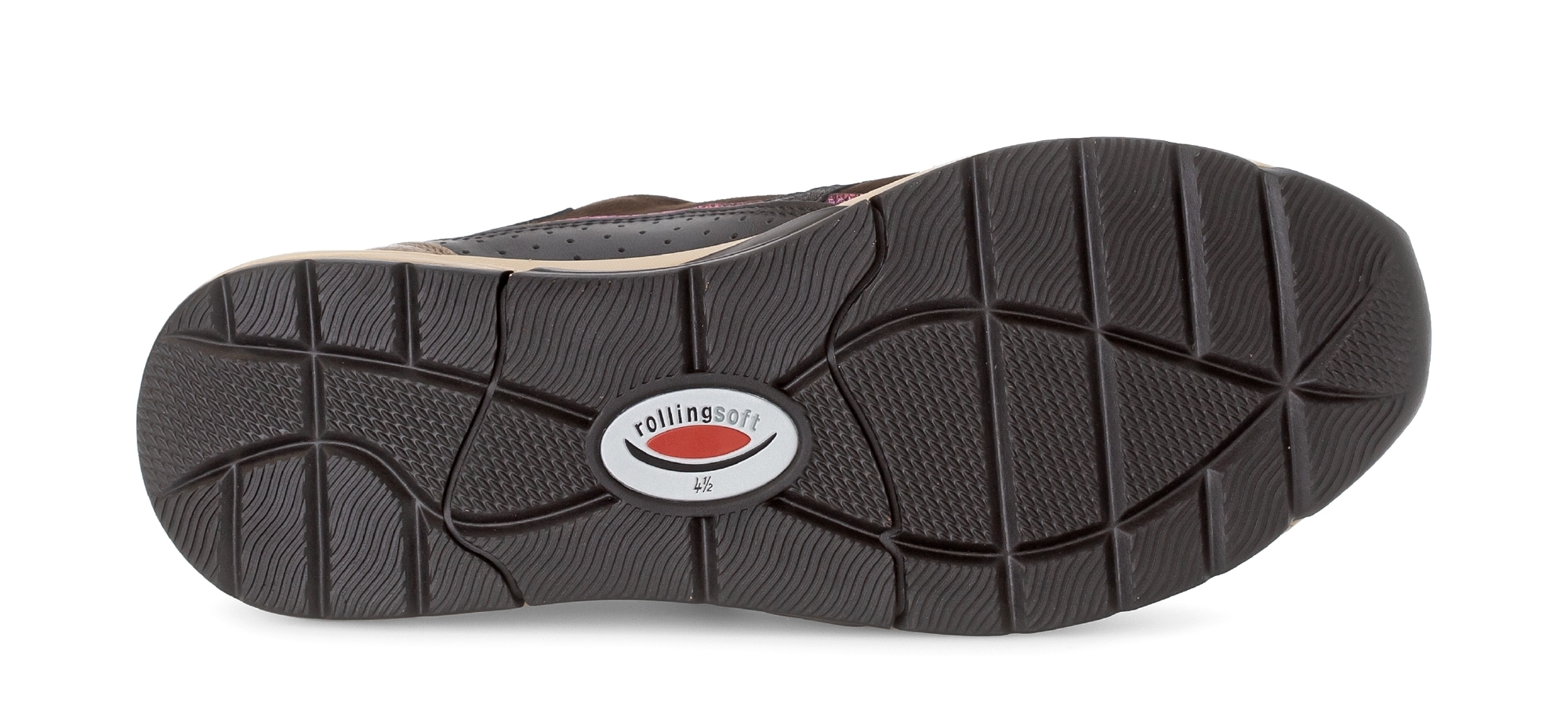 rollingsoft Keilsneaker  , Schnürer, Halbschuh, Freizeitschuh mit zusätzlichem Reißverschluss