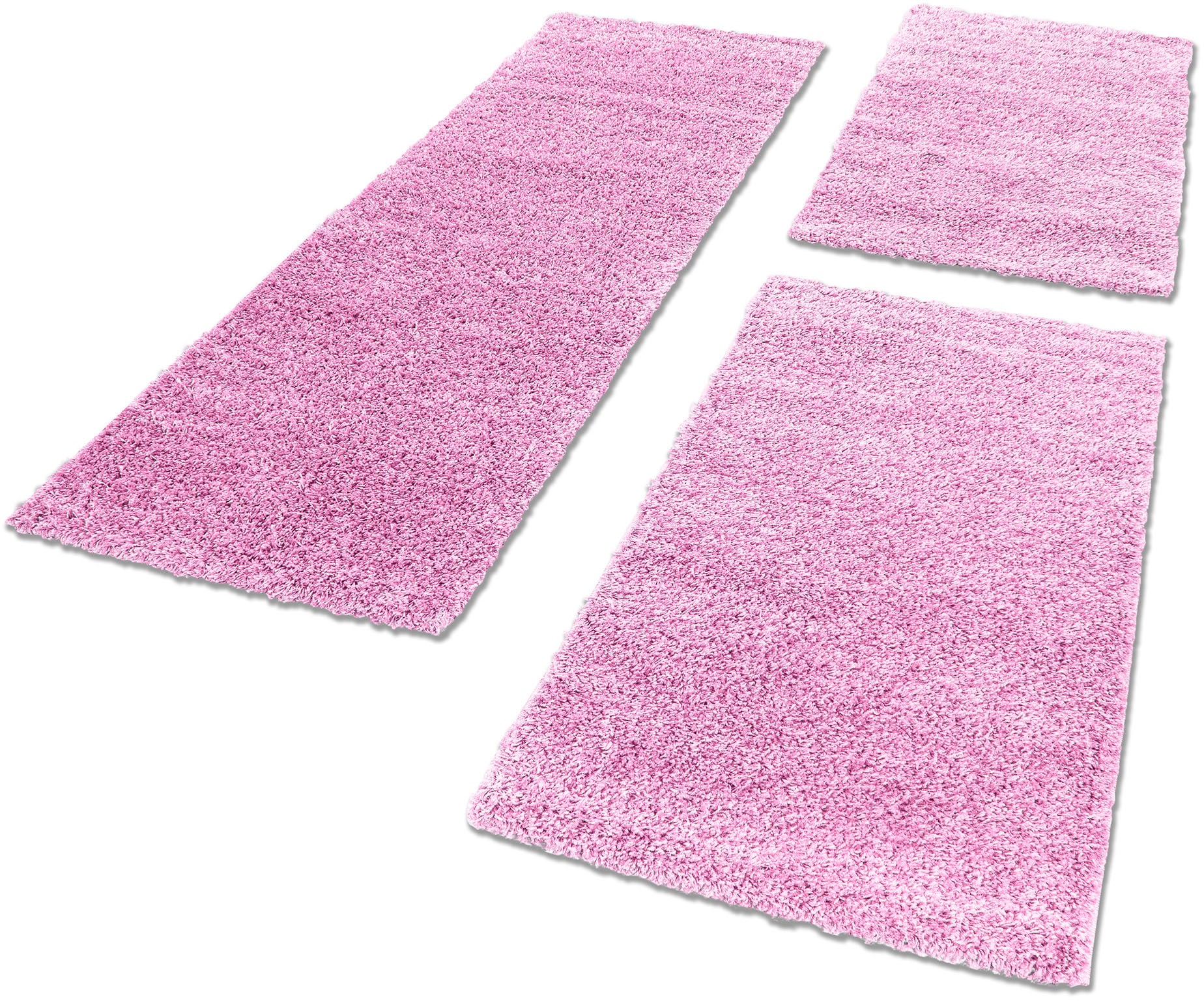 my home Bettumrandung »Shaggy 30« Höhe 30 mm 3 Stk. tlg. gewebt, 2- oder 3- günstig online kaufen