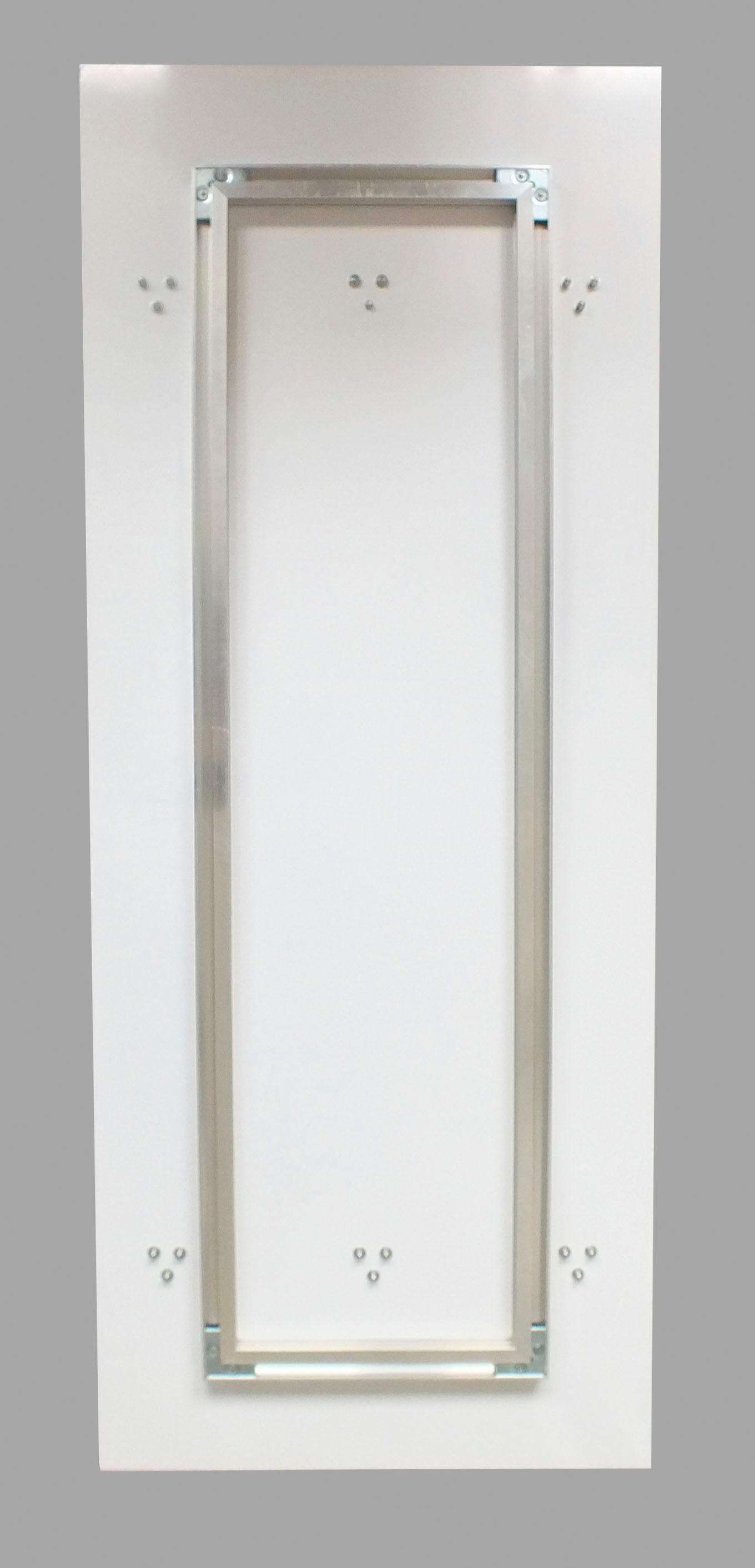 queence Garderobenleiste »Alaula«, Wand Garderobe, wischtechnik, Beton Optik, clean, platzsparend
