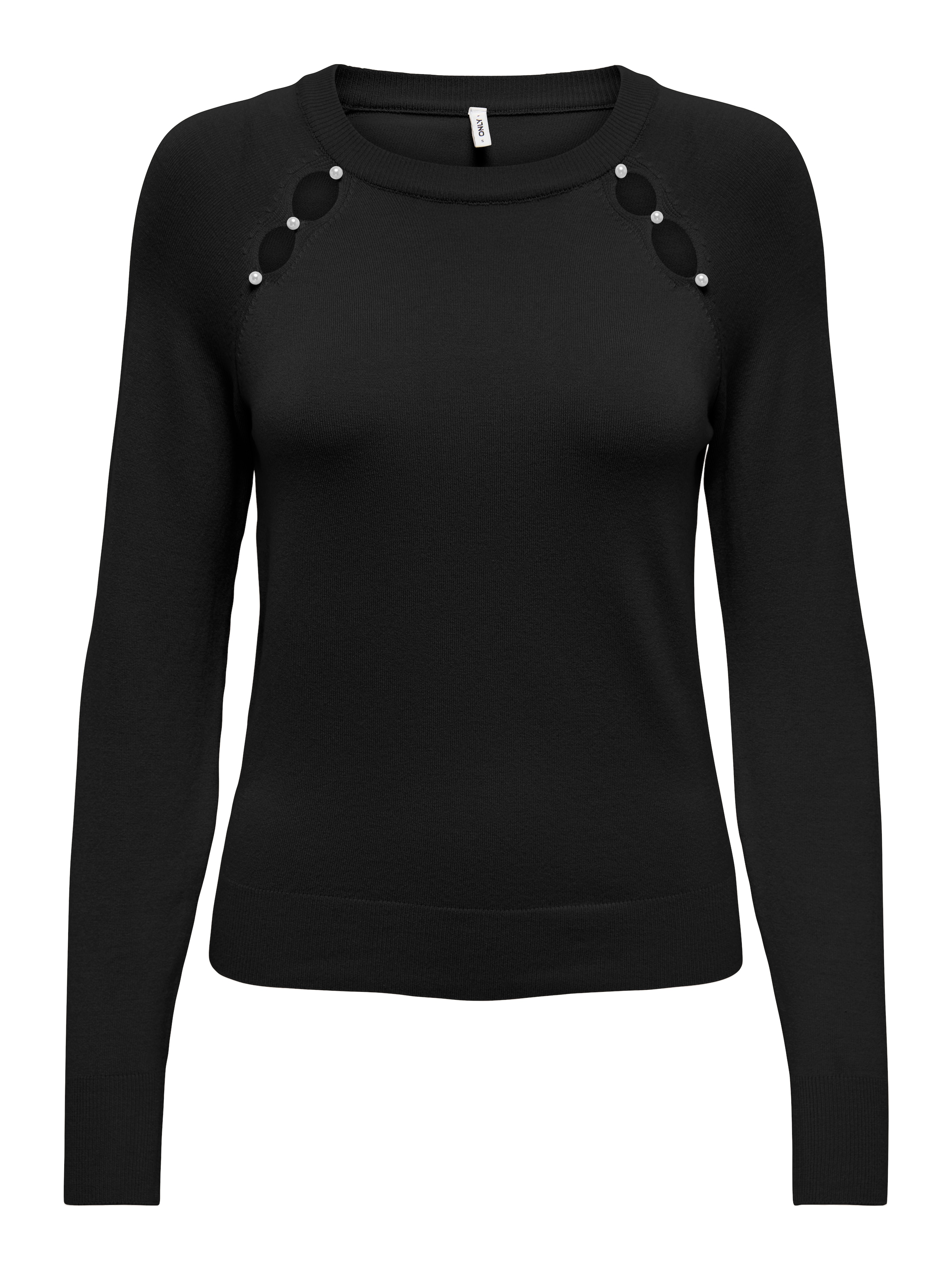 ONLY Strickpullover »ONLVENICE LIFE LS PEARL DET ONECK CC KNT«