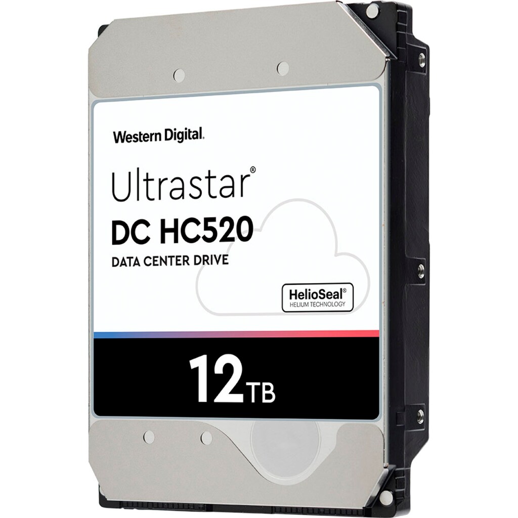 Western Digital HDD-Festplatte »Ultrastar DC HC520, 4Kn Format, ISE«, 3,5 Zoll, Anschluss SATA III