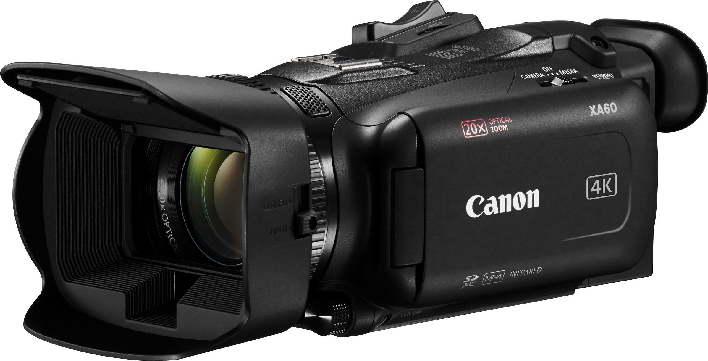 CANON Camcorder »XA-60« 4K Ultra HD 20 fachx opt. Zoom schwarz