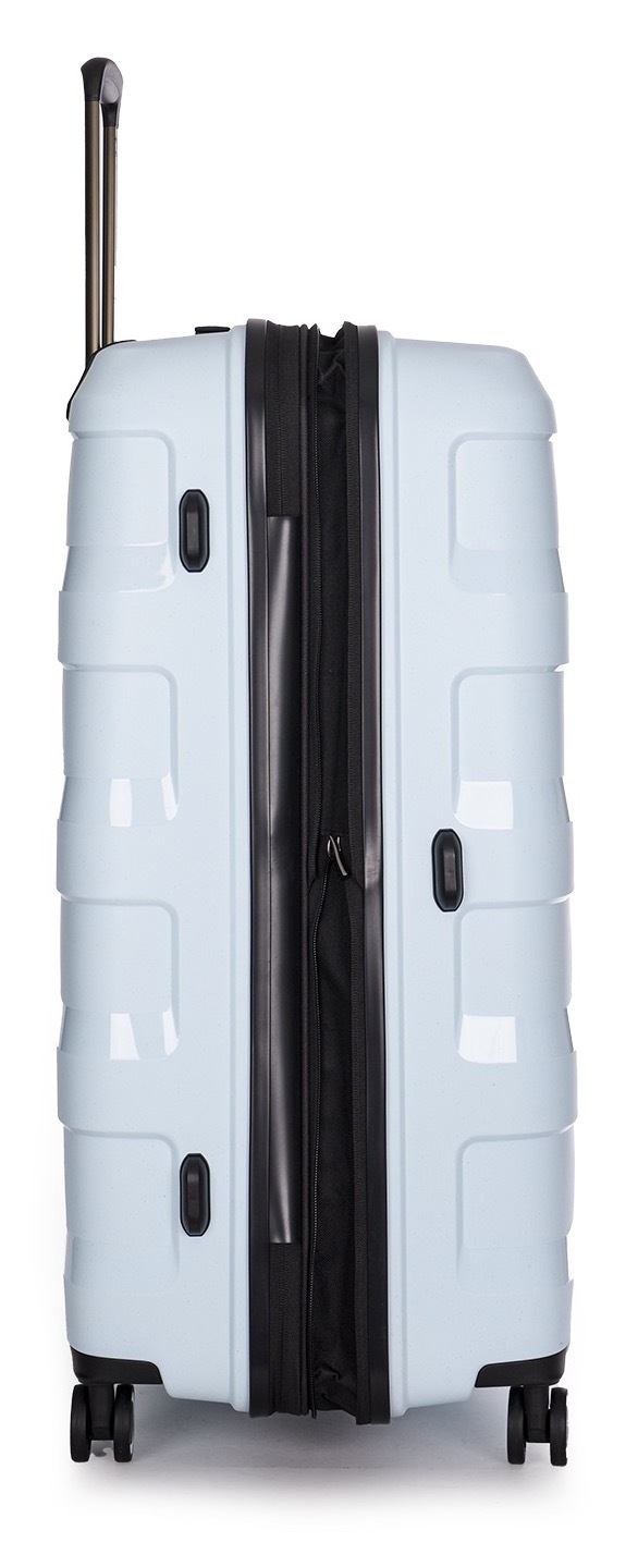 Stratic Trolley »STRAW+ Koffer L«, (1 St.), 4 Rollen, Hartschalenkoffer Trolley TSA-Zahlenschloss STRATIC CONNECT NFC-Chip