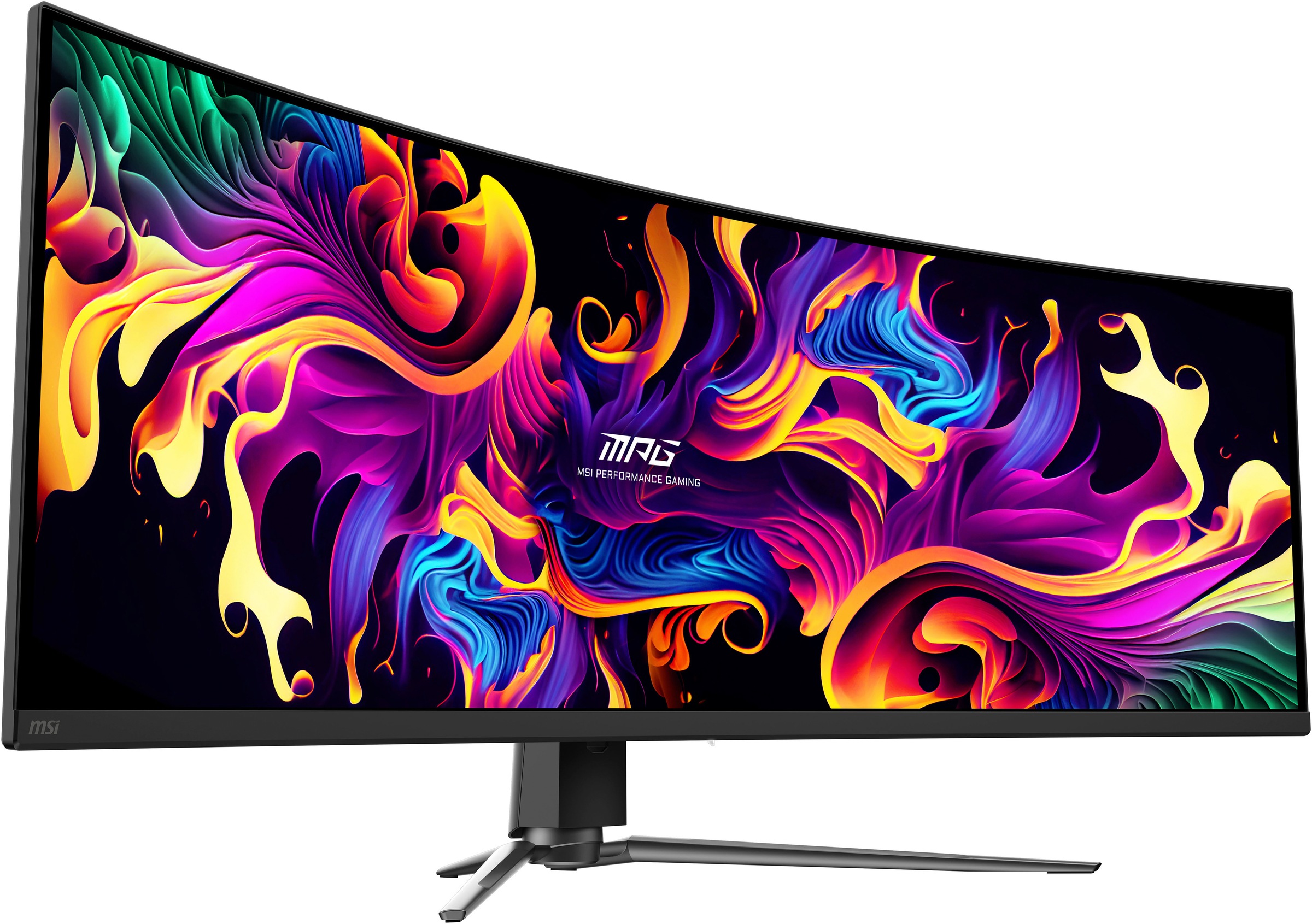 MSI Curved-Gaming-Monitor »MPG 491CQPX QD-OLED«, 125 cm/49 Zoll, 5120 x 1440 px, DQHD, 0,03 ms Reaktionszeit, 240 Hz