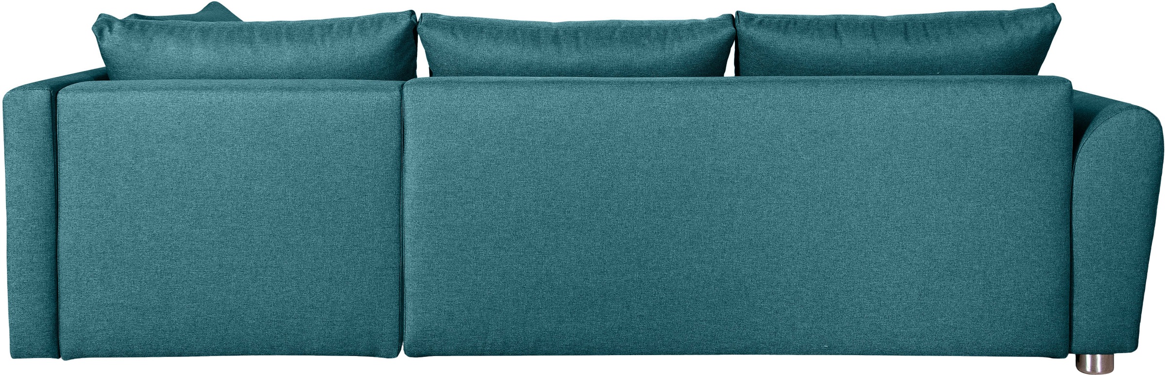 COLLECTION AB Ecksofa »JANA«, Ecksofa,Bettfunktion,Bettkasten,Bonnelfederkern,Rückenkissen