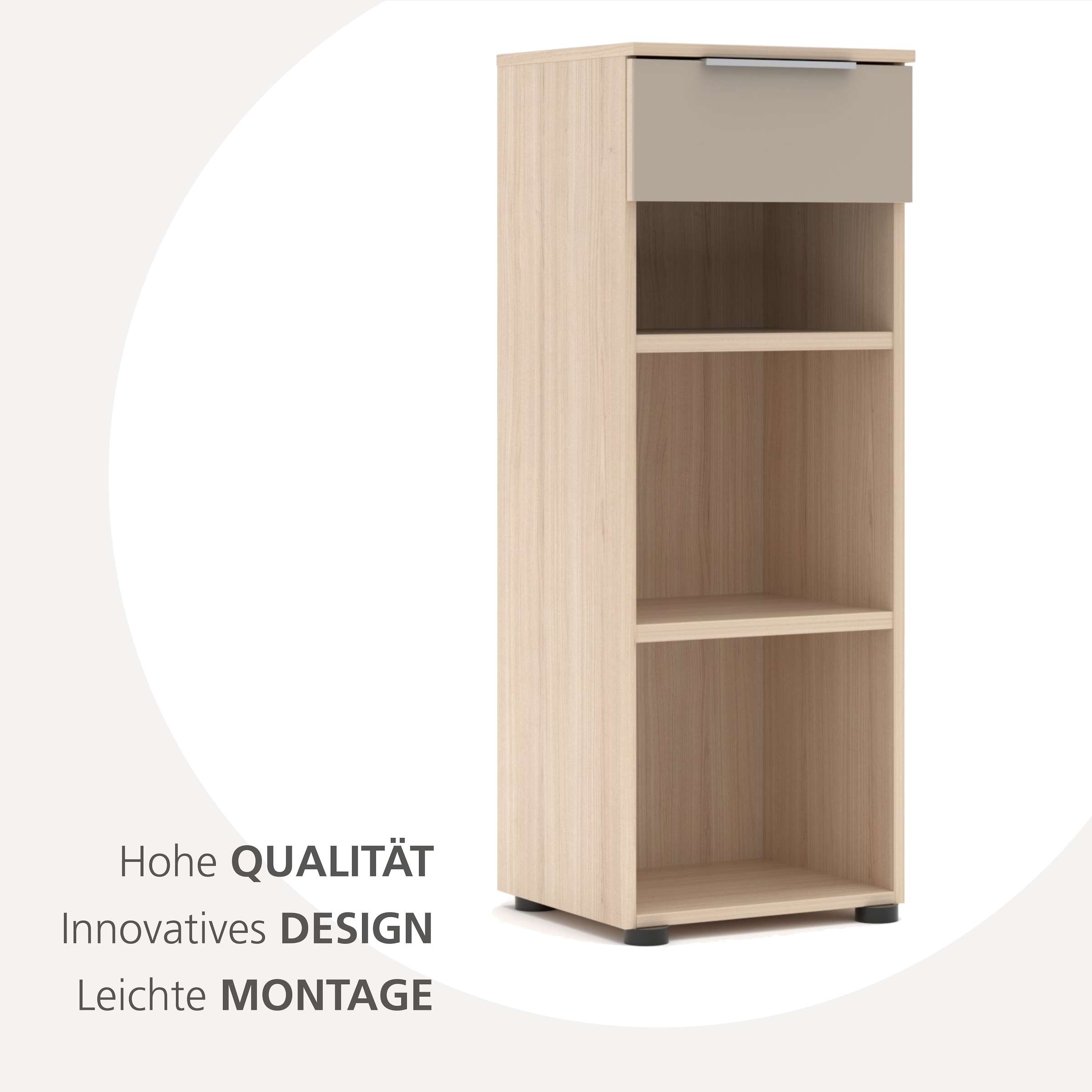 Innostyle Aktenregal »Büroregal Santorin, 40x 110x 38 cm (B/H/T)« 1 Stk. tlg.