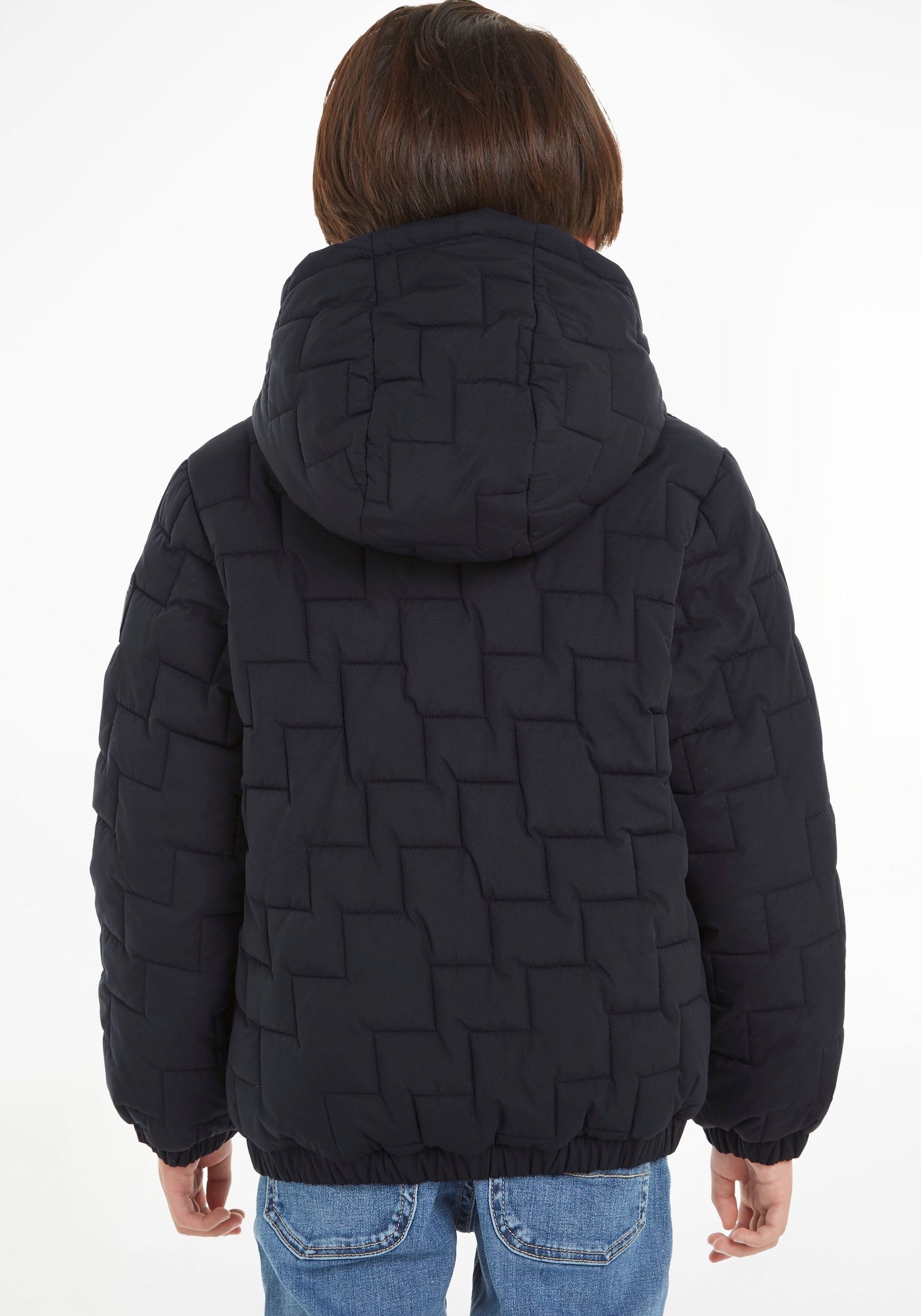 Tommy Hilfiger Steppjacke »QUILTED JACKET«, mit Kapuze