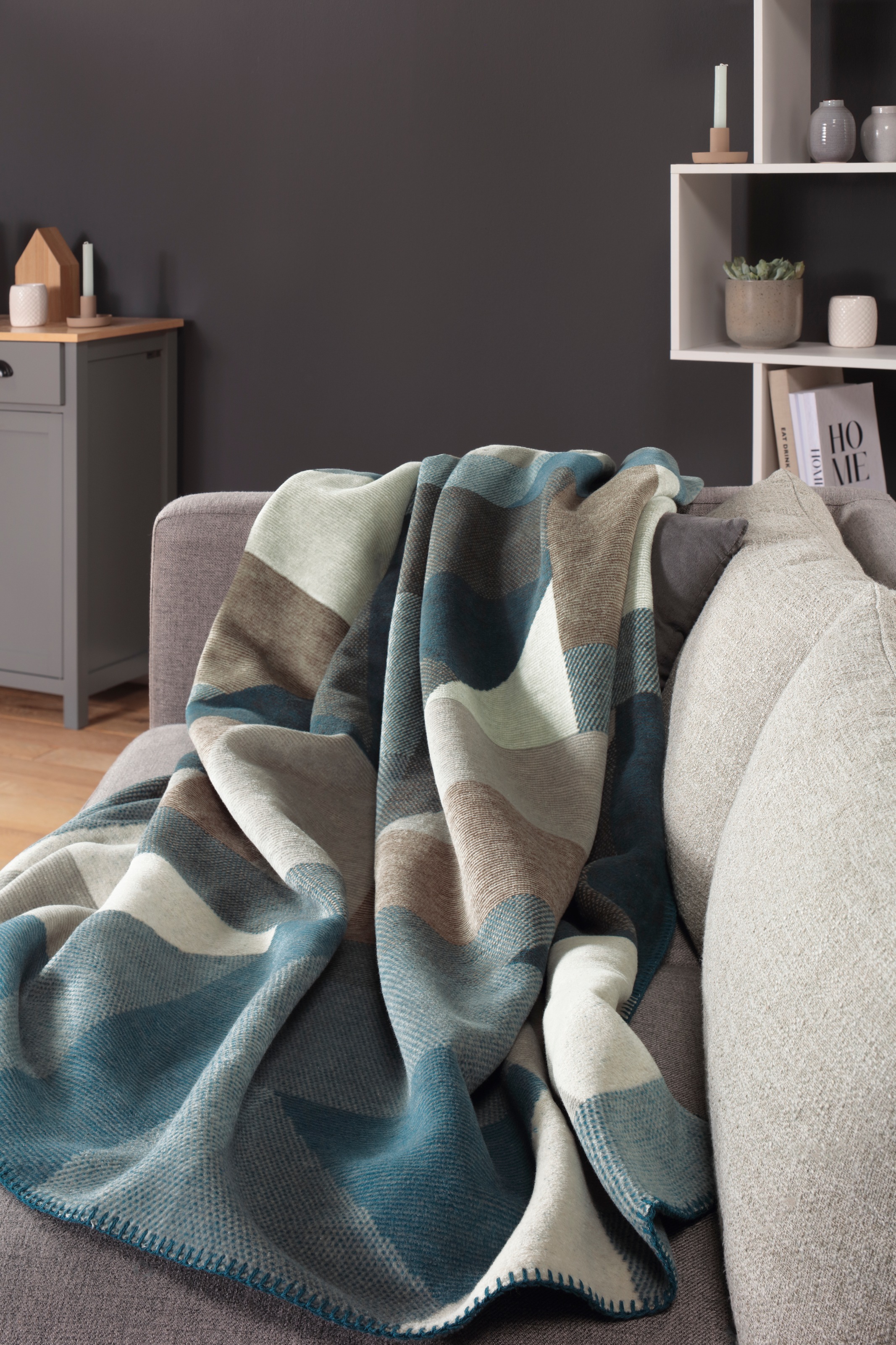 Biederlack Wohndecke »Wohndecke Graphic View«, im modernen Design günstig online kaufen