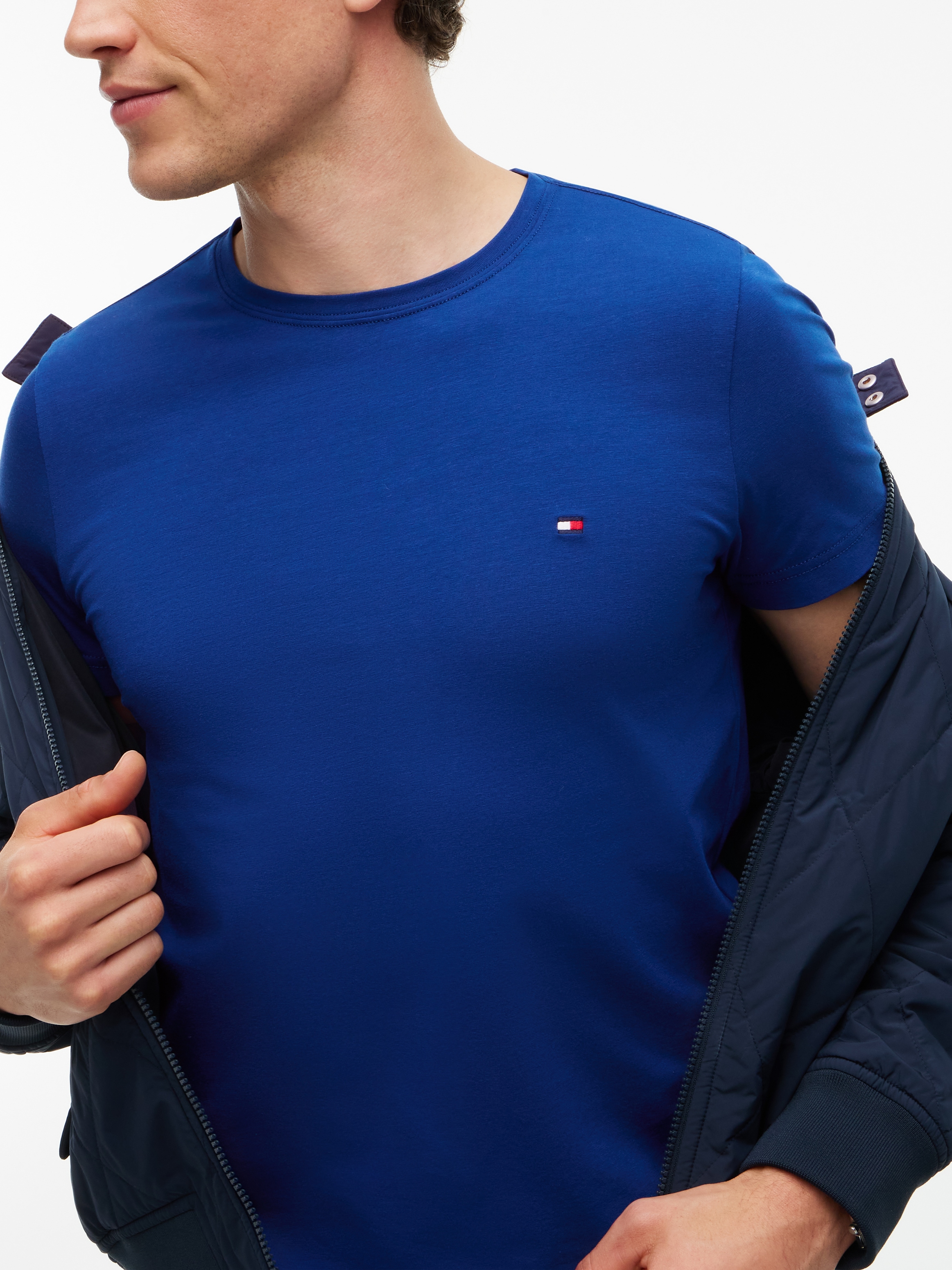 Tommy Hilfiger T-Shirt »STRETCH SLIM FIT TEE«