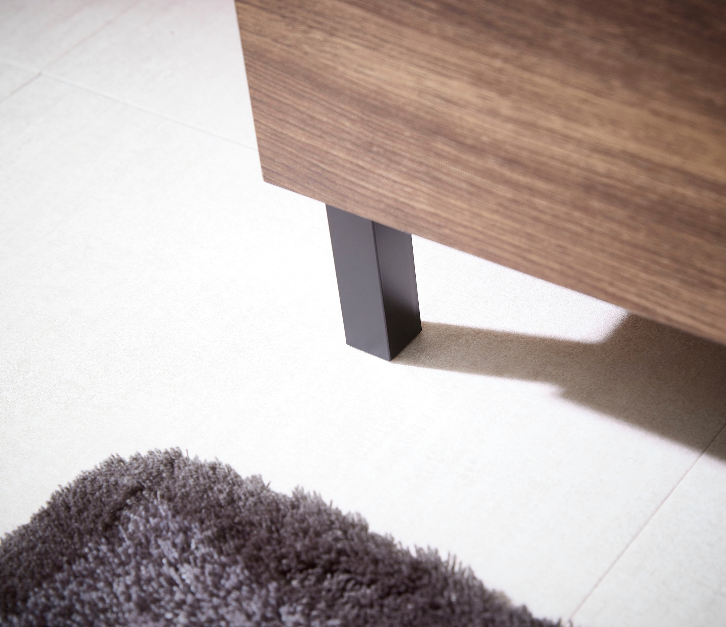 Saphir Waschbeckenunterschrank »Quickset 374 Unterbeckenschrank, Eiche Ribbeck quer Nachbildung«, Waschbeckenschrank inkl. Türdämpfer, 60 cm breit, ohne Waschbecken