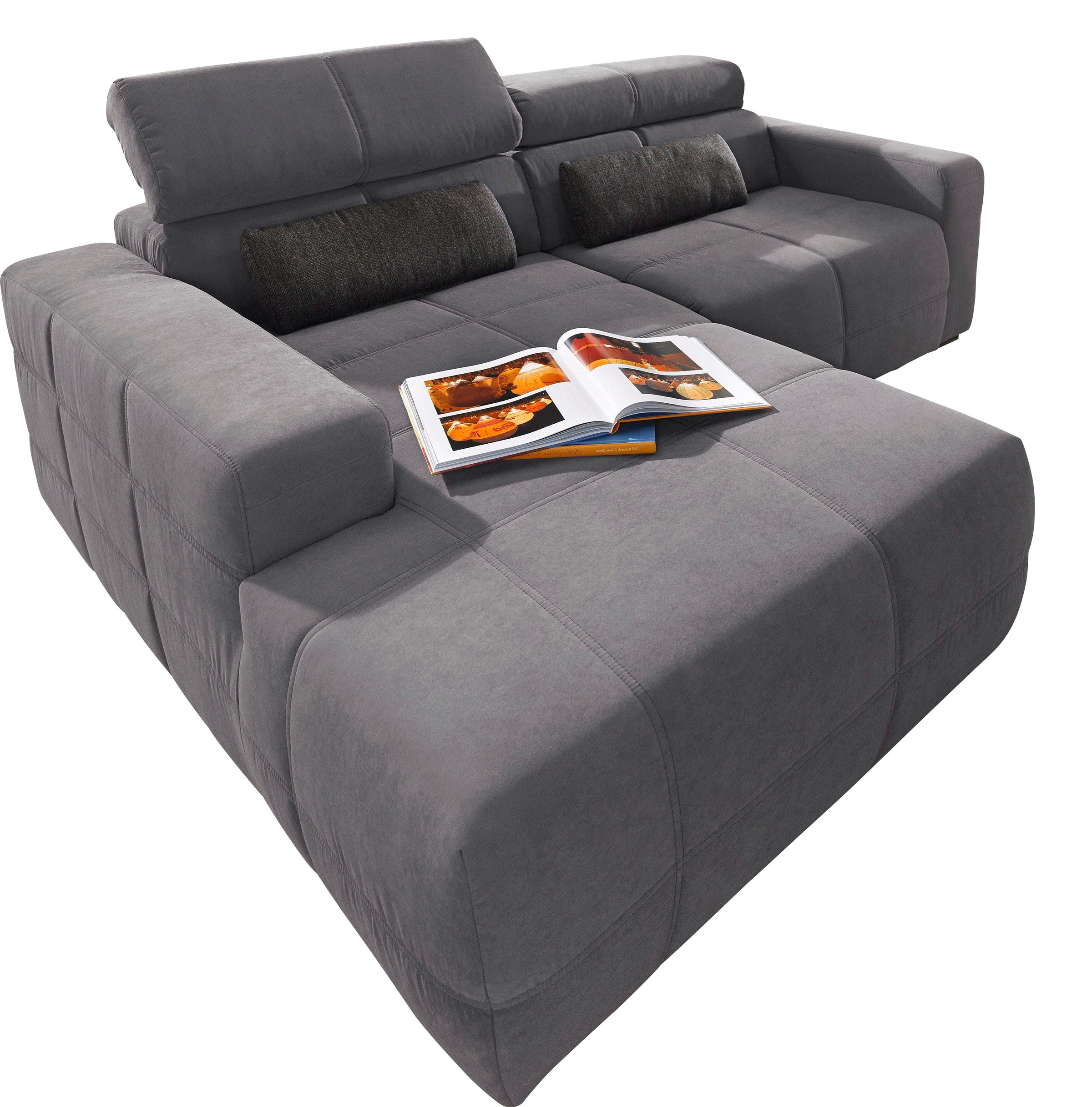 DOMO collection Ecksofa »Brandon kleine Ausführung B/T/H: 214/100/80 cm«, M günstig online kaufen