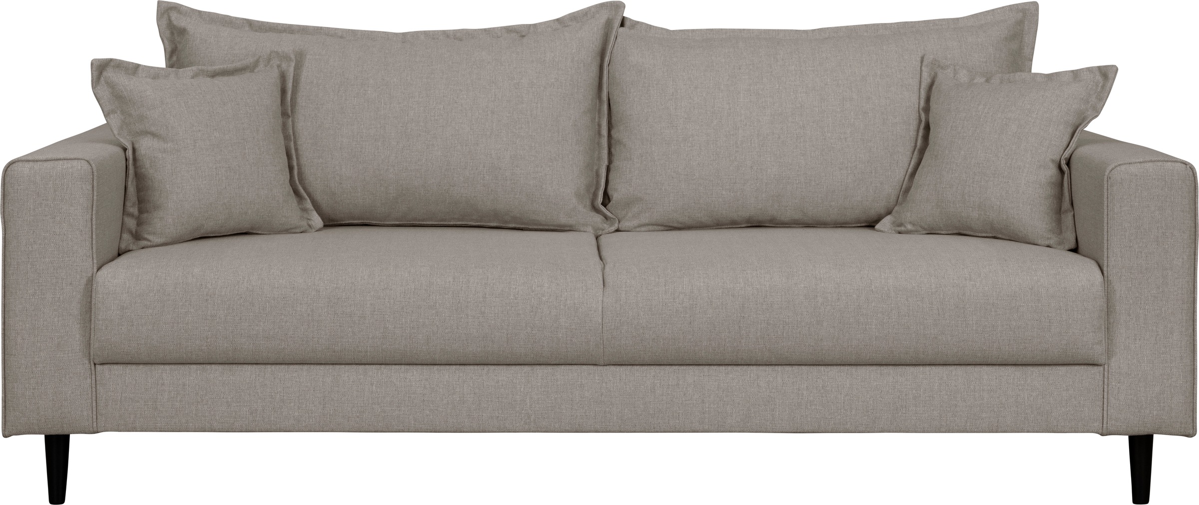 Home affaire 3-Sitzer "VEYRAS, hoher Sitzkomfort, Maße B/T/H: 212/84/76 cm" günstig online kaufen