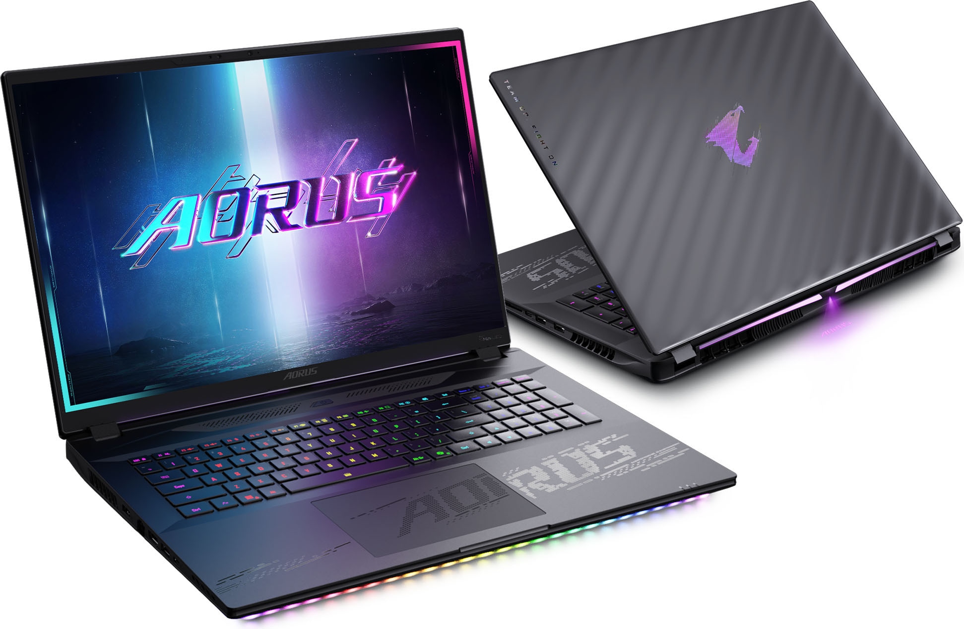 Gigabyte Gaming-Notebook »GIGABYTE AORUS MASTER 18 BYHC5DED65SP(P)«, 45,72 cm, / 18 Zoll, Intel, Core Ultra 9, GeForce RTX 5080, 2000 GB SSD