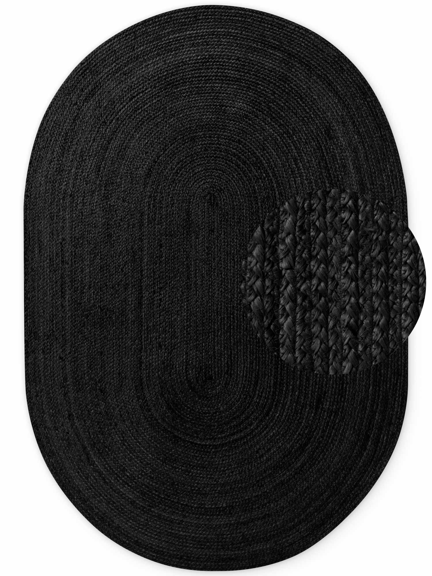 HANSE Home Teppich »Rangpur Juteteppich« oval 10 mm Höhe Handgewebt, 100% J günstig online kaufen