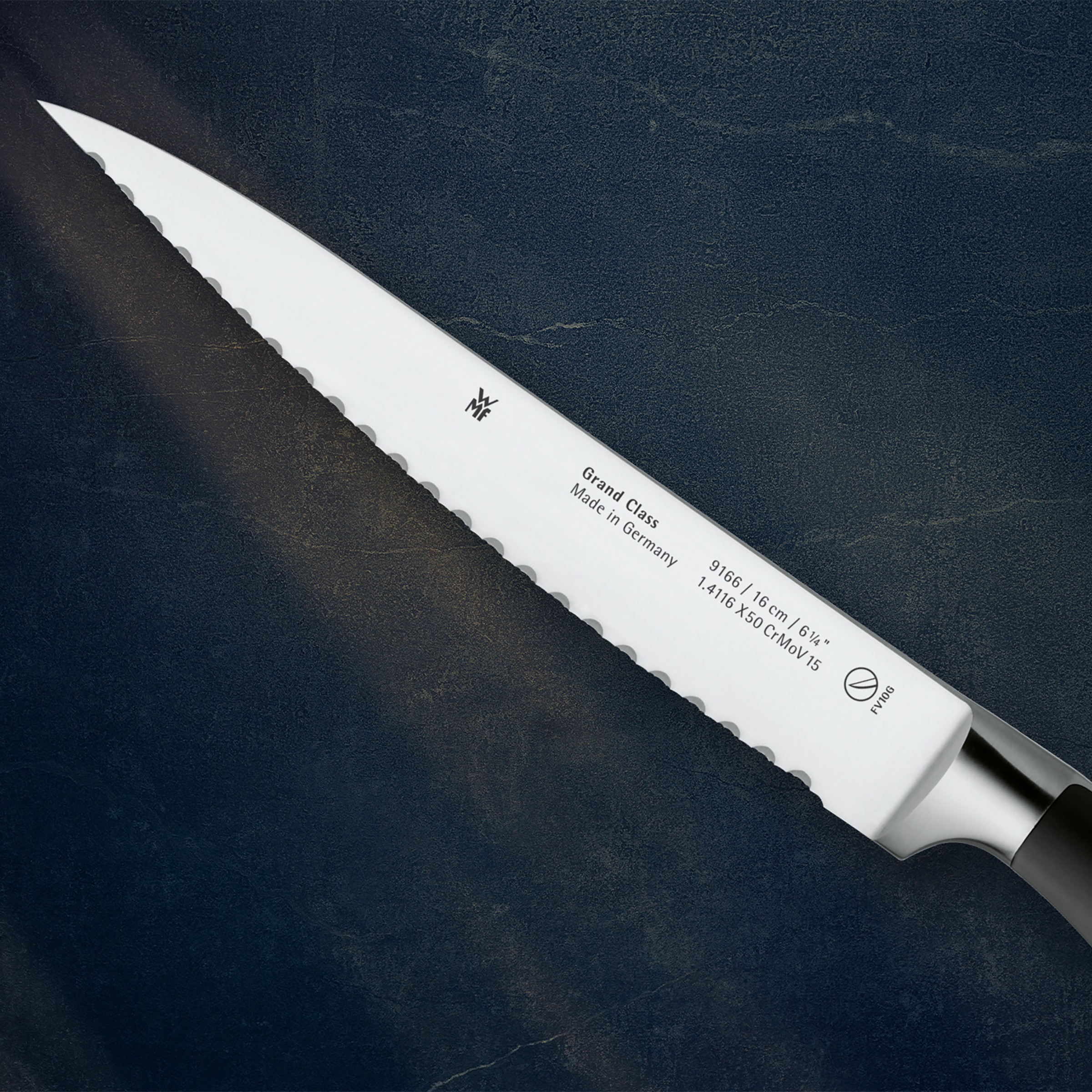 WMF Kochmesser »Grand Class«, (1 tlg.), 16 cm, langanhaltende Schärfe, hand günstig online kaufen