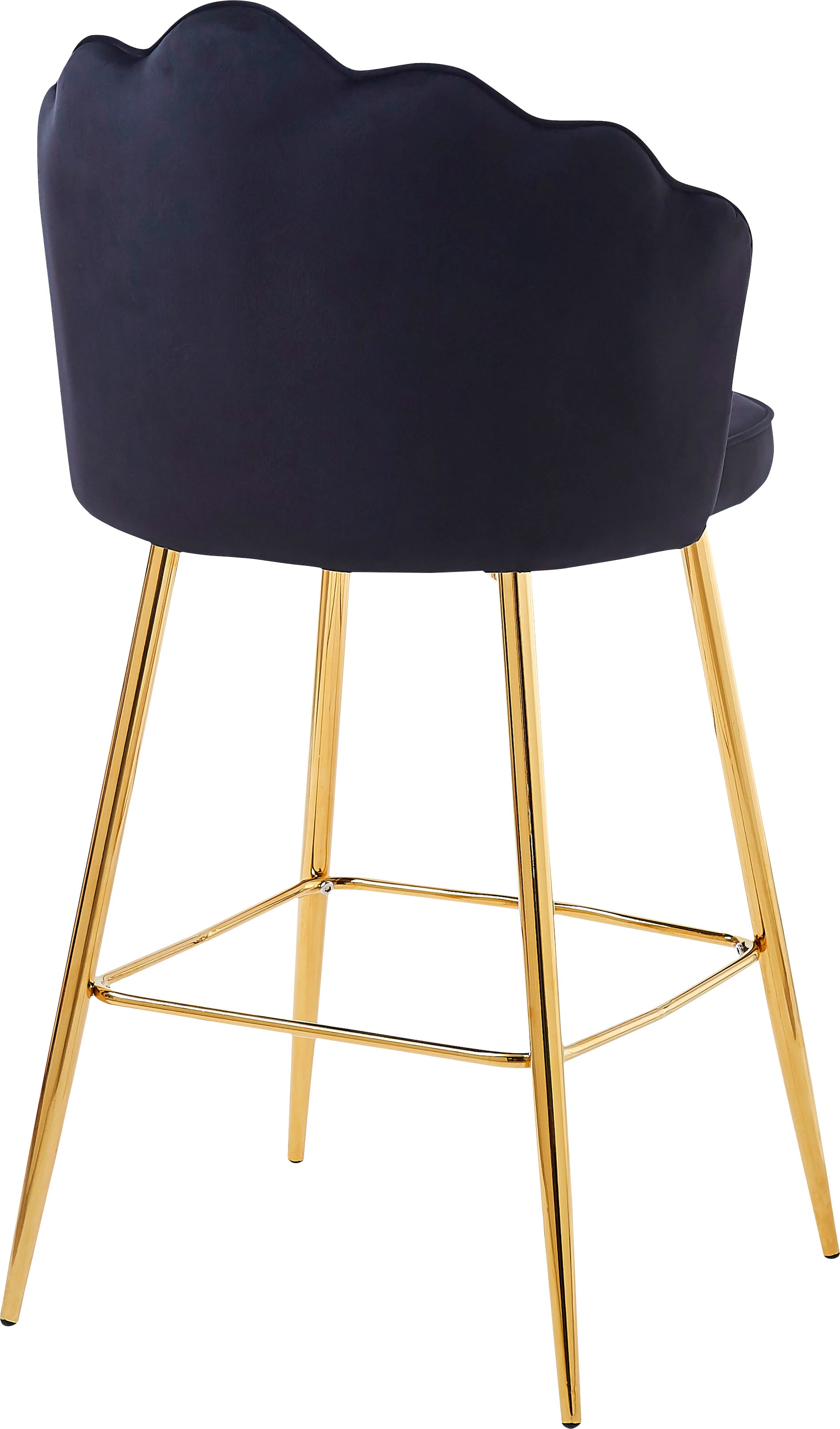 SalesFever Barhocker »Clam«, (Set, 2er Set), extravagantes Muscheldesign