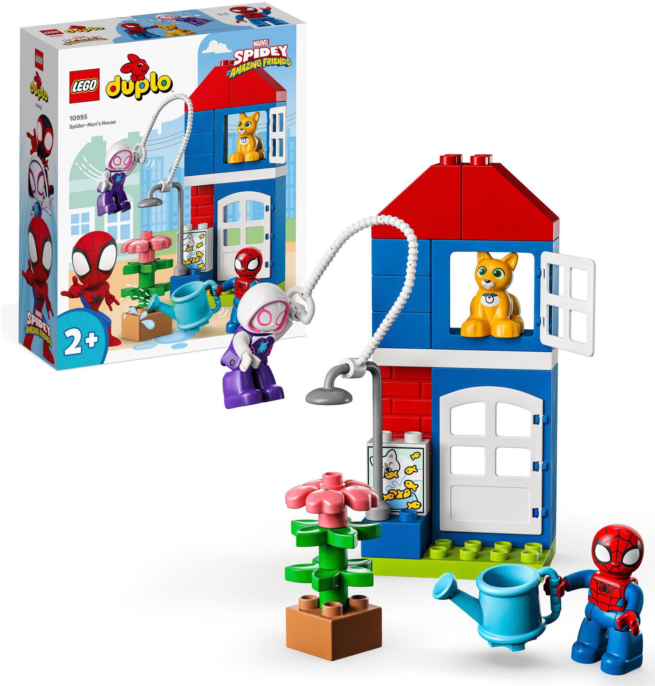 LEGO® Konstruktionsspielsteine »Spider-Mans Made DUPLO in (10995), (25 Europe St.), Marvel«, Online-Shop bestellen im LEGO® Haus