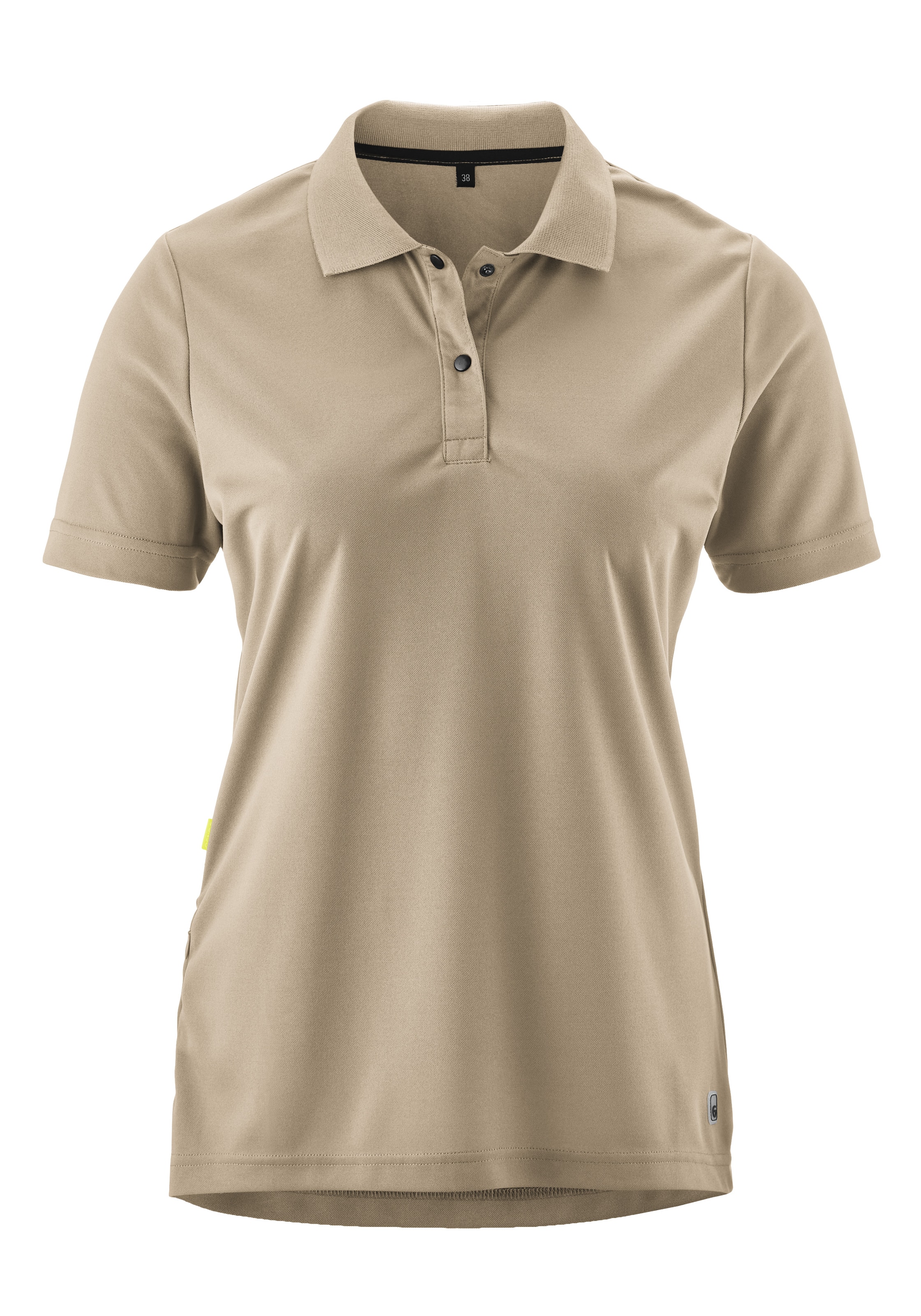 Gonso Radtrikot »Essential Poloshirt W« Damen Radshirt, Polo-Shirt mit Spitzkragen, mit Rückentasche