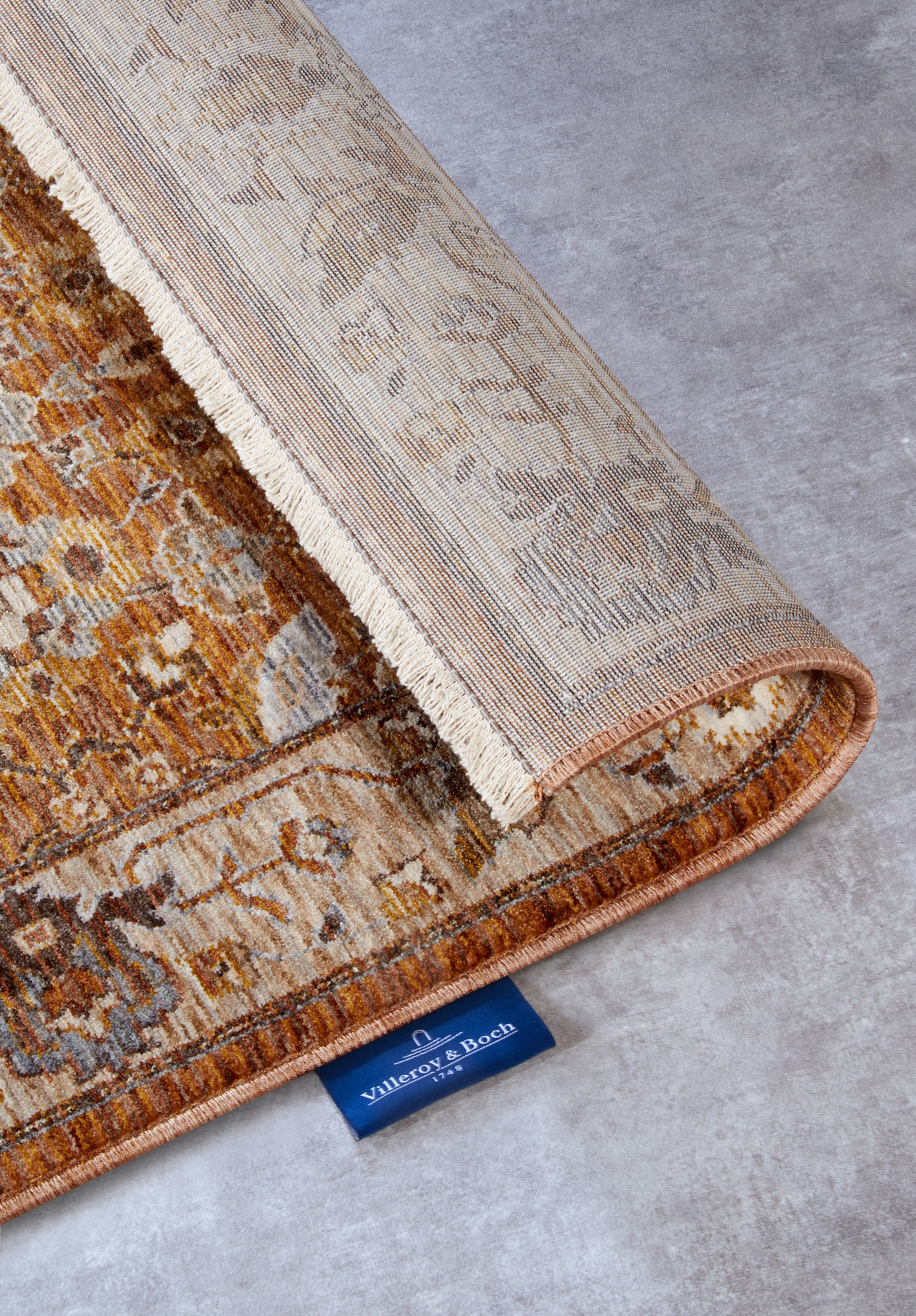 Villeroy & Boch Teppich »Egon« rechteckig 7 mm Höhe Orientalisch, Fransen, Läufer, Wohnzimmer, Schlafzimmer, Klassisch