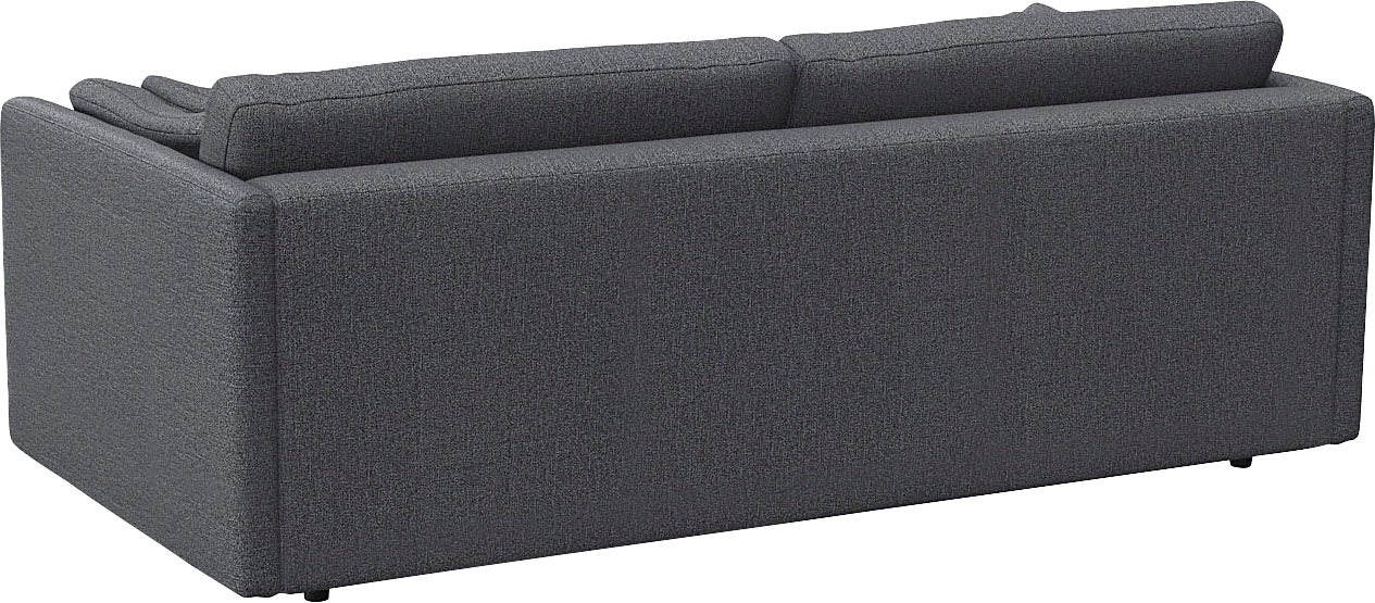 FLEXLUX 3-Sitzer »Lovane«, Weich & anschmiegsam, große Sitztiefe auf Kaltschaum, Dekokissen inkl.
