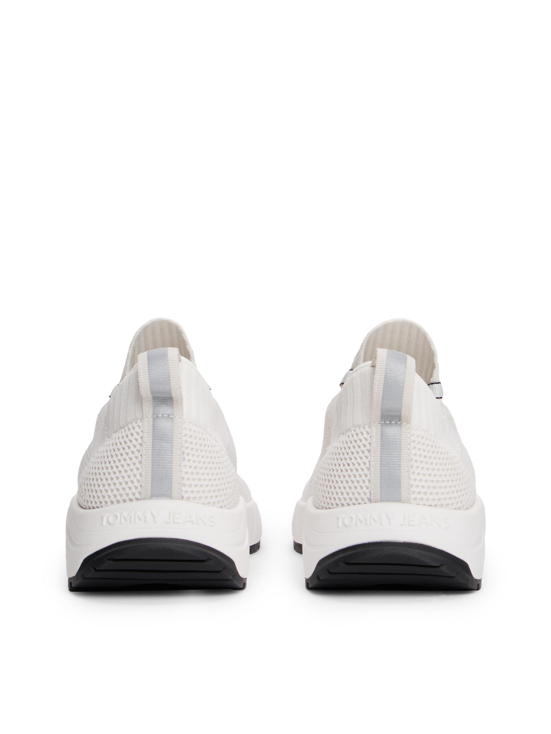 Tommy Jeans Slip-On Sneaker »TJM RUNNER KNITTED«, Slipper, Freizeitschuh, Schlupfschuh mit sockenähnlichem Einstieg