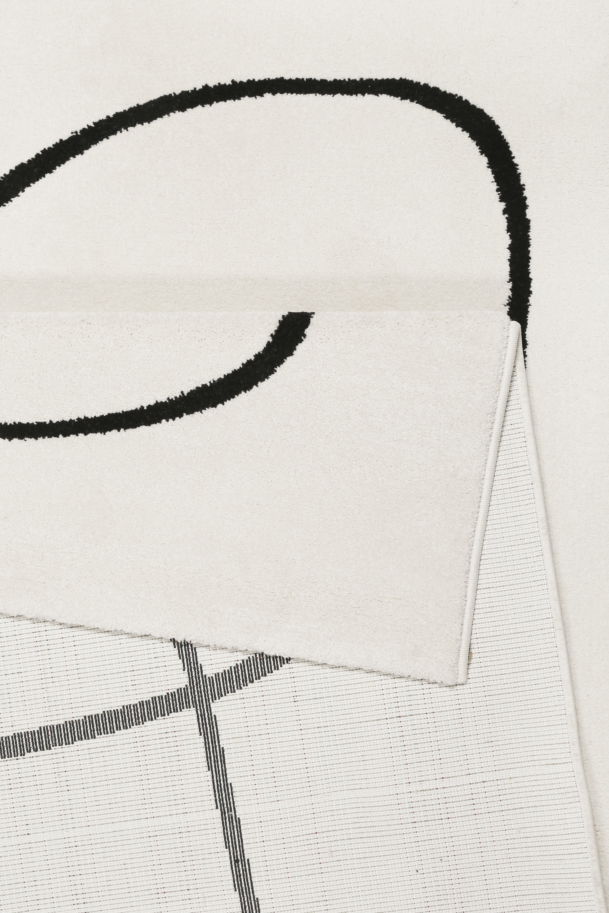 Esprit Teppich »Artist, ESP-40102«, rechteckig, 13 mm Höhe, Kurzflor, geometrisch modern, schwarz weiss, Wohnzimmer, Schlafzimmer